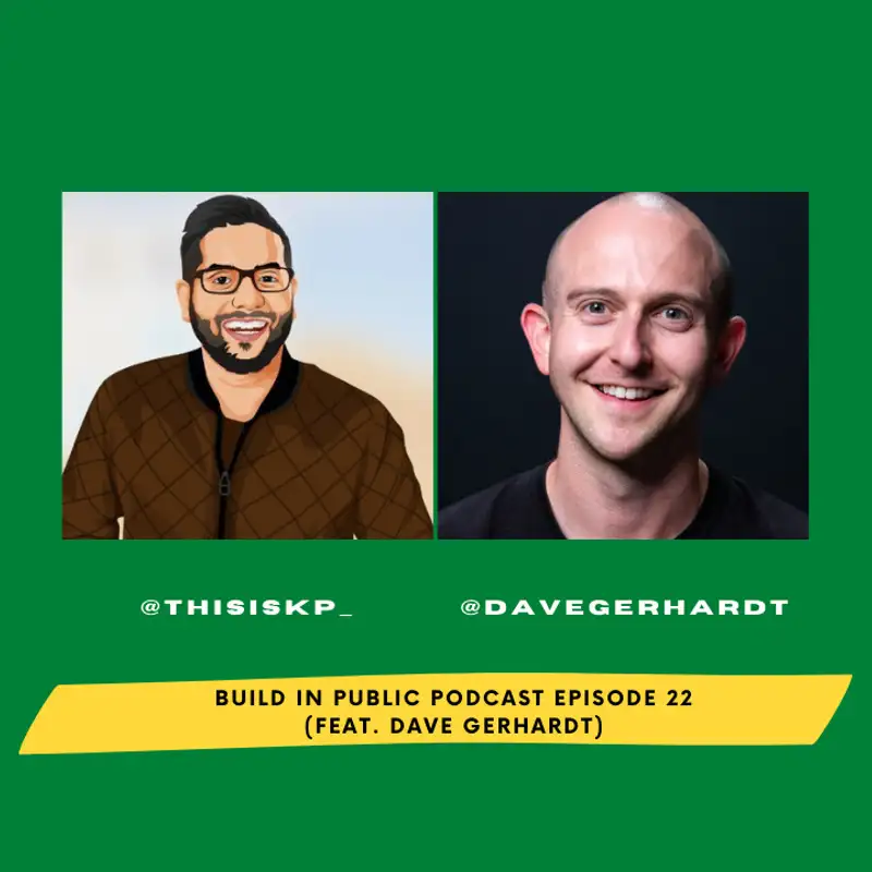 Episode w Dave Gerhardt (B2B Marketing Expert and Author of Founder Brand)