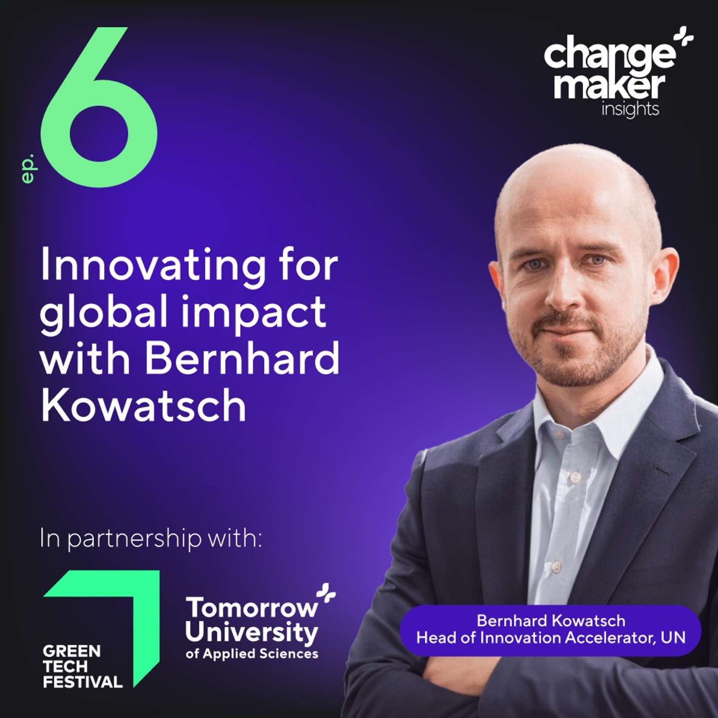 Innovating for Global Impact with Bernhard Kowatsch