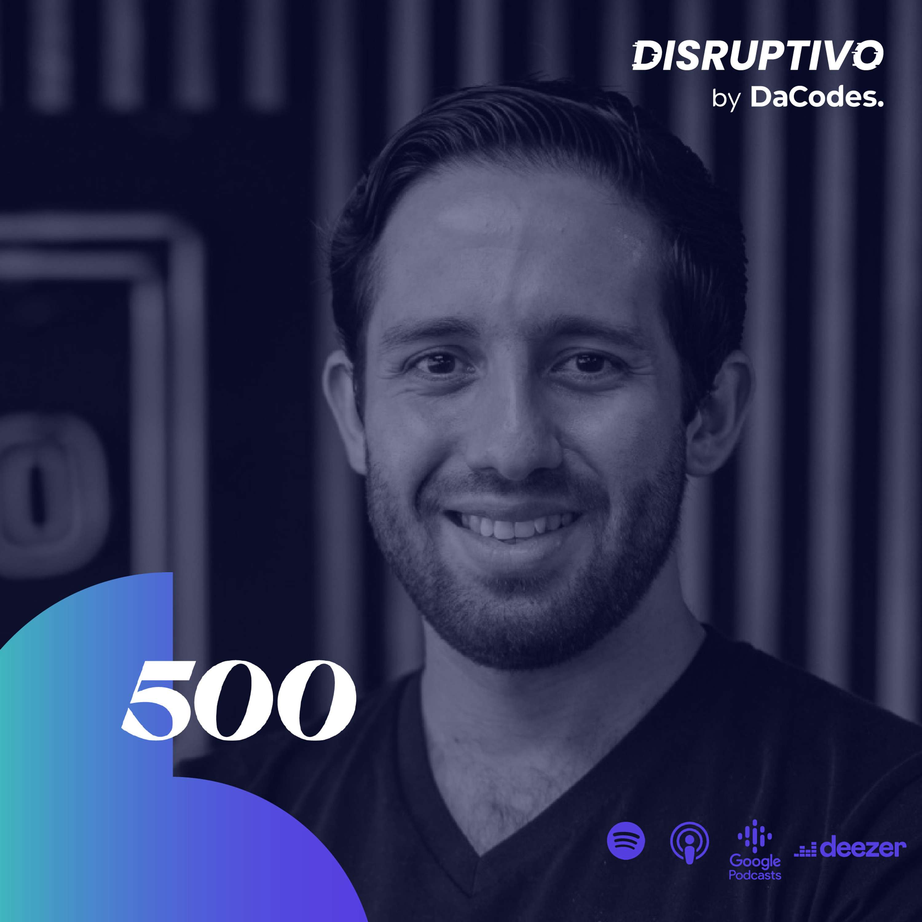 Disruptivo 13 con René Lomelí de 500 Global: La ciencia detrás de invertir en Startups, el cómo emprender y cómo funciona el Venture Capital