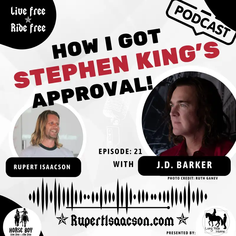 The Art of Suspense: Writing, Autism, and the Business of Storytelling with J.D. Barker | Ep 21 Live Free Ride Free