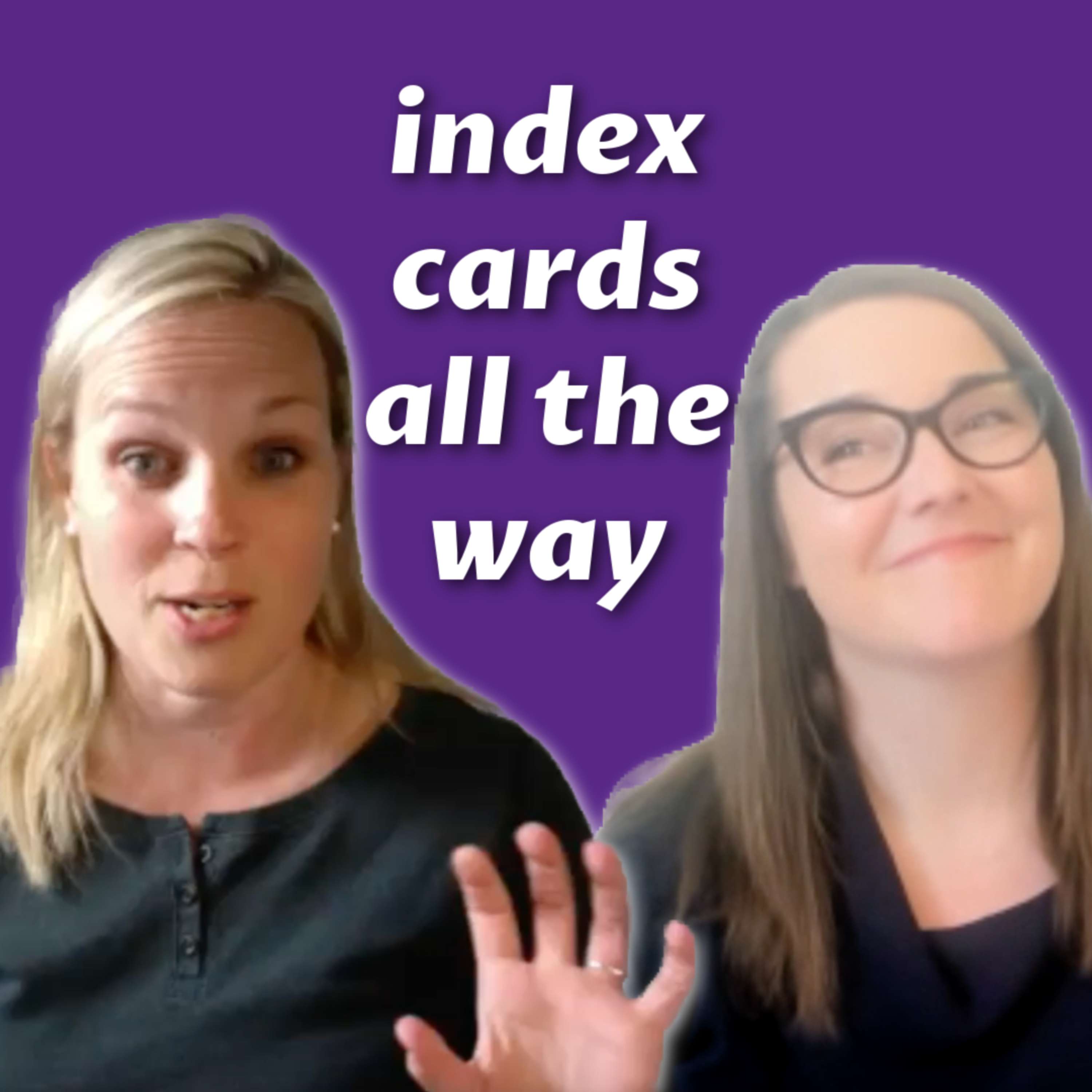 SIMPLIFY your home cleaning plan using index cards - with Abby Wahl