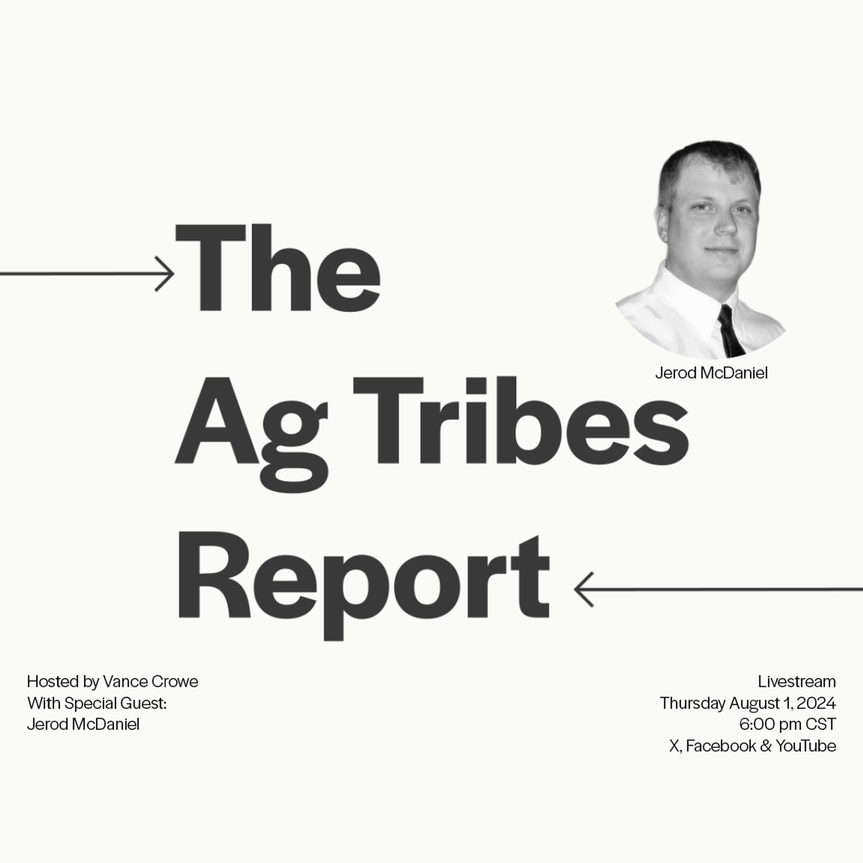 Ag Tribes Report: Jerod McDaniel on Mandatory EID in Cattle, BLM rule change and Idaho water curtail