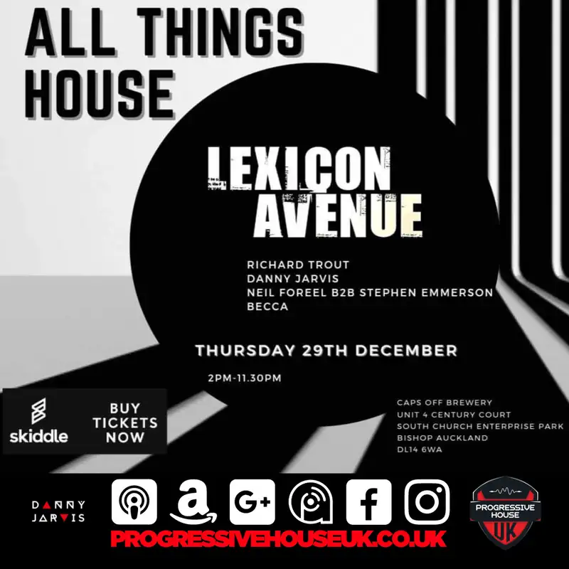 Danny Jarvis - All Things House Lexicon Avenue Warm Up 29122022