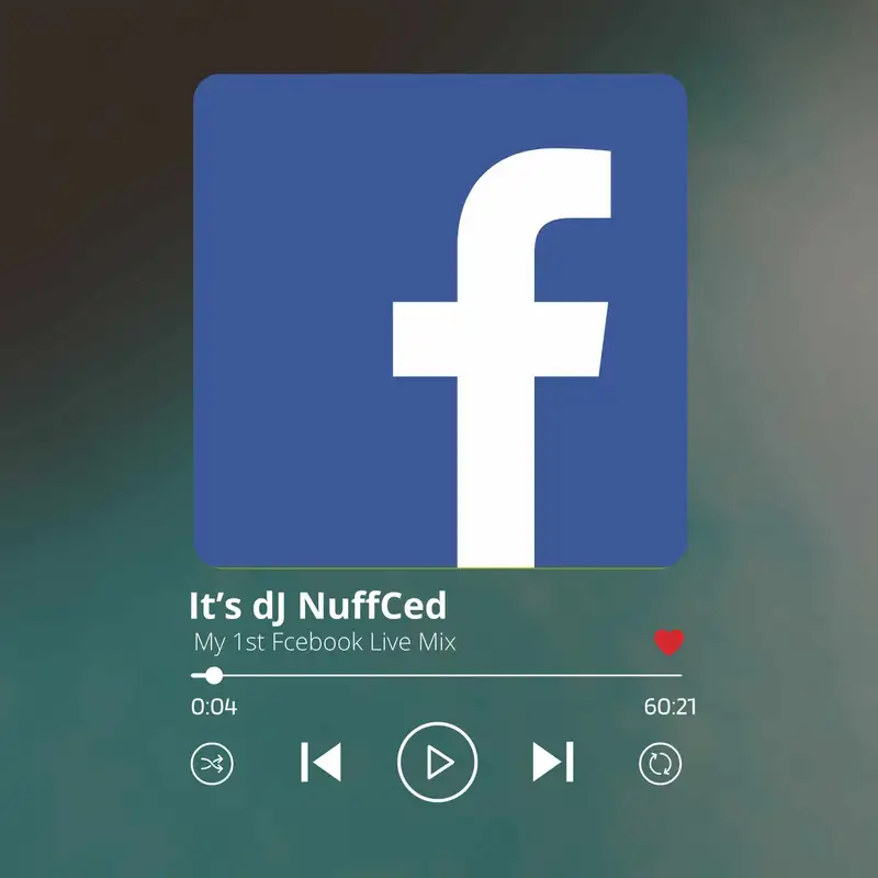 My 1st facebook live mix...