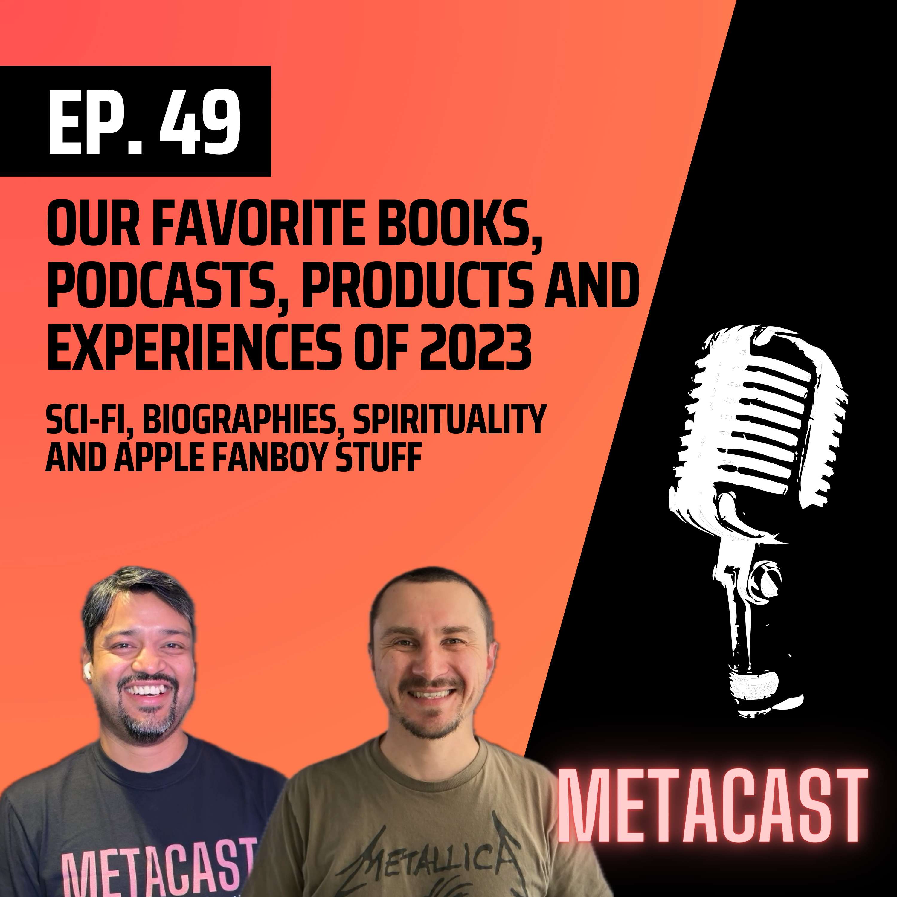 49. Our favorite books, podcasts, products and experiences of 2023 - podcast episode cover