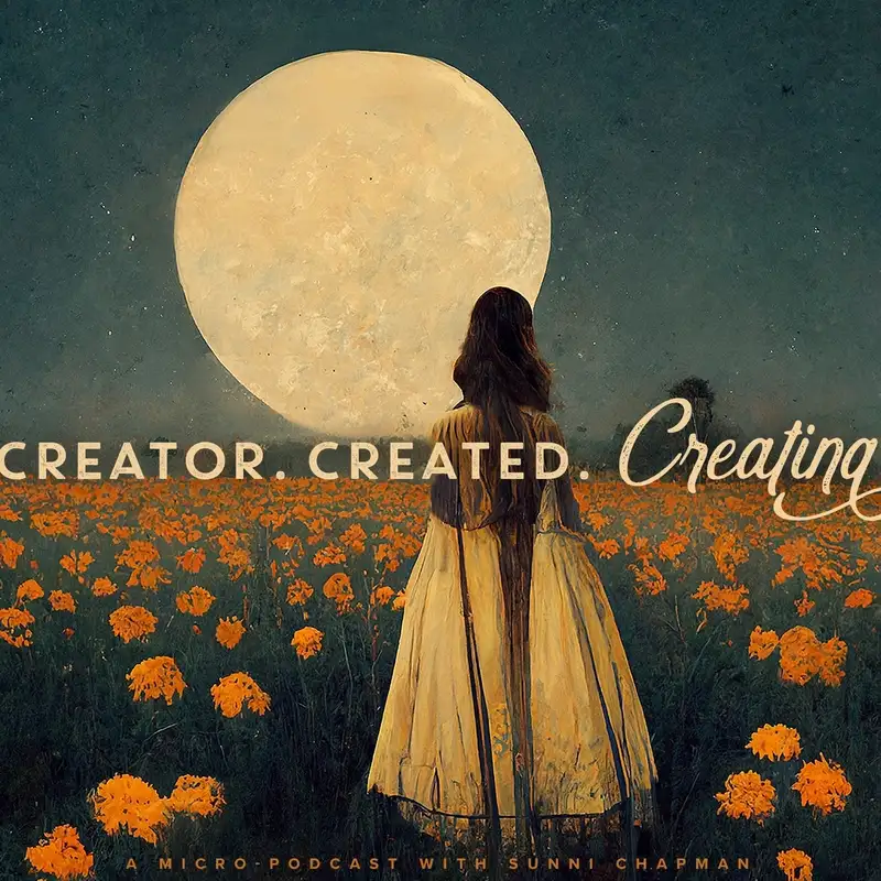 Creator. Created. Creating.