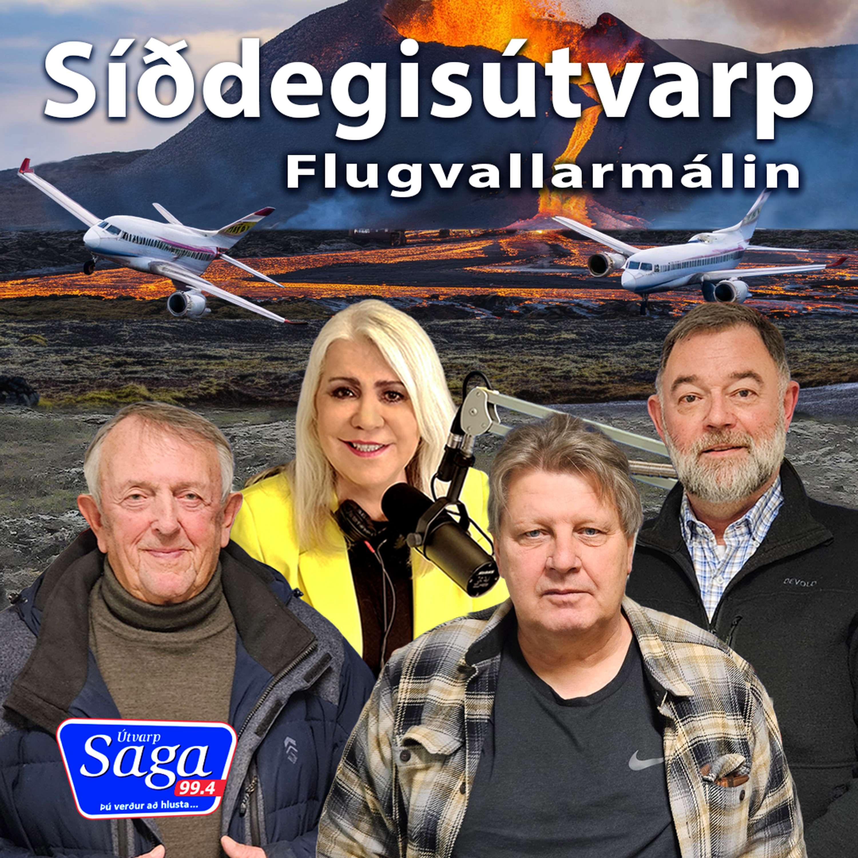 Flugvöllurinn í Hvassahrauni - Leifur Árnason, Kjartan Norðdahl & Þorvaldur Þórðarson