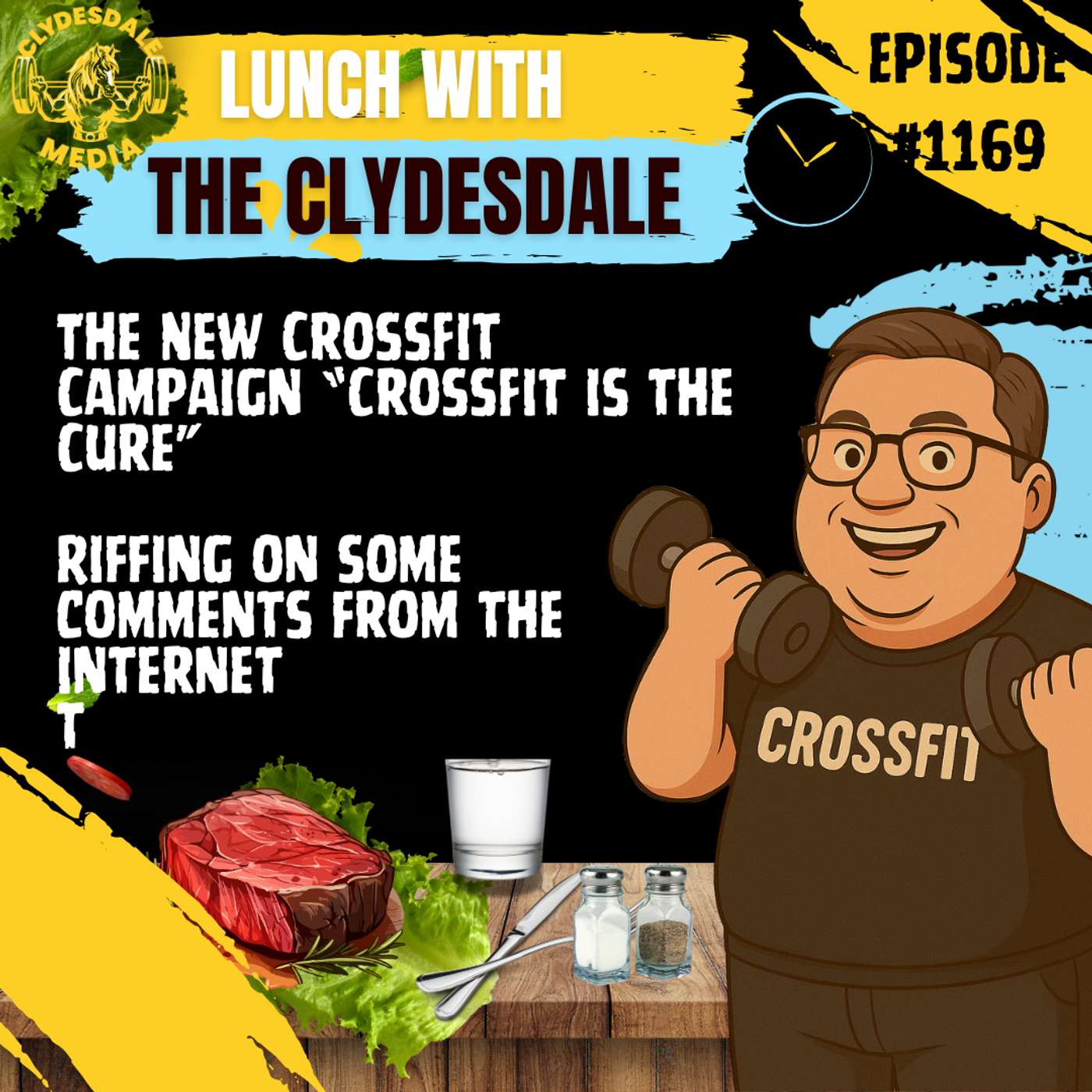 Lunch with the Clydesdale - Let's Riff about some Comments on the Internet