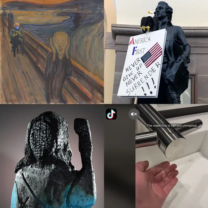 The Biggest Art Stories of the Month, From Bernie Memes to the Vessel Shutdown