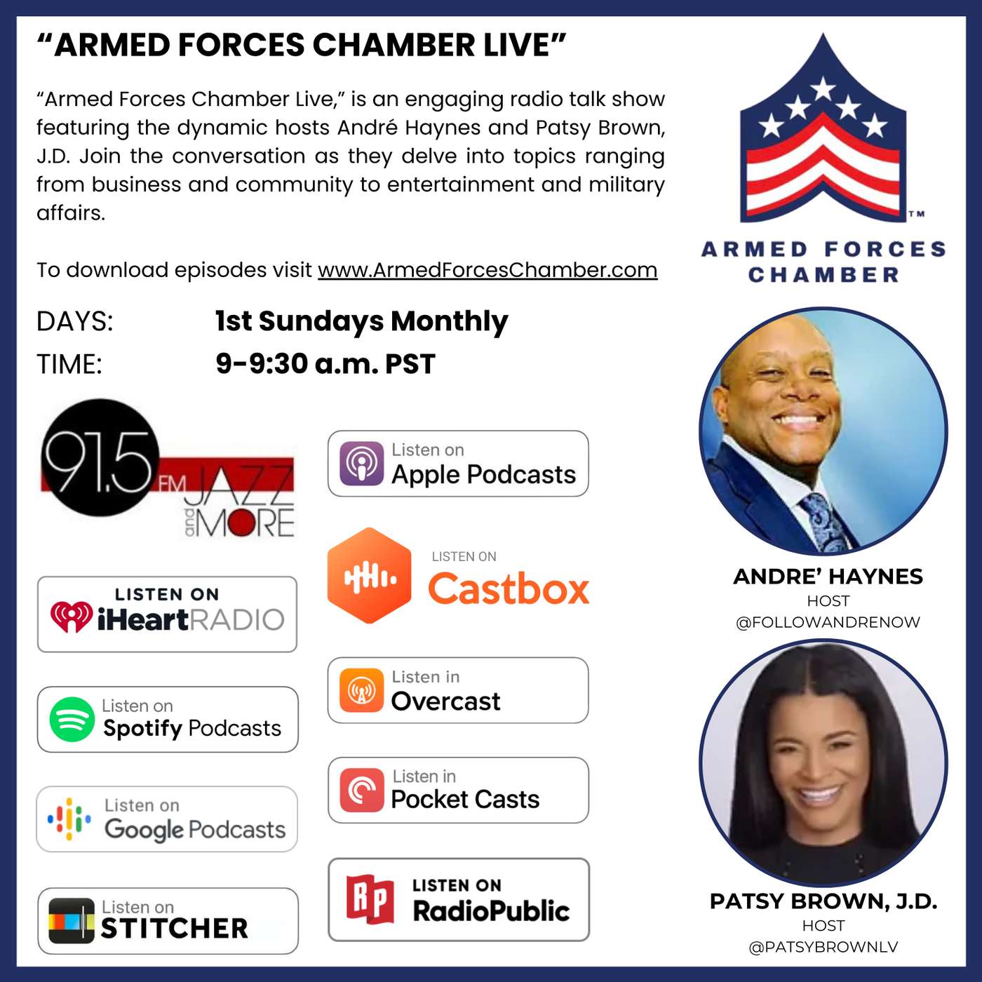 Armed Forces Chamber Live