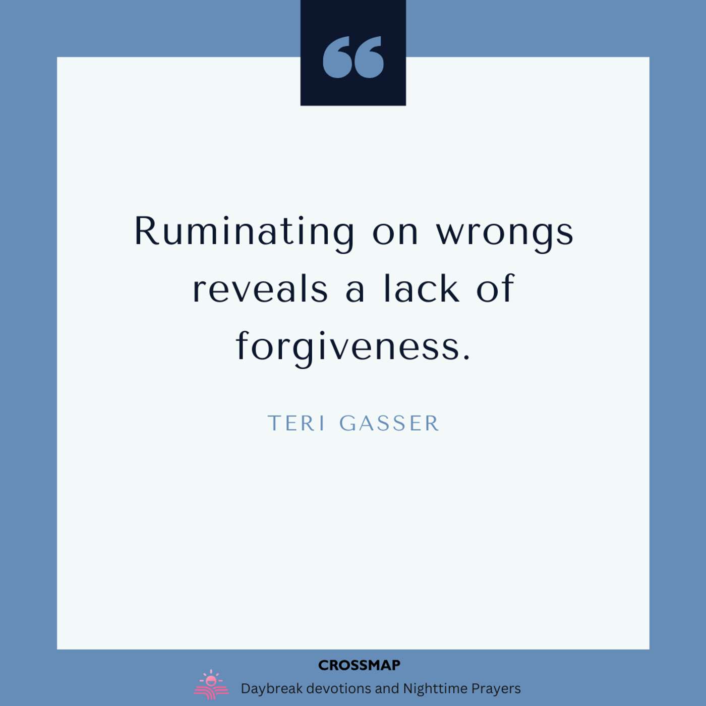 Failing to Forgive