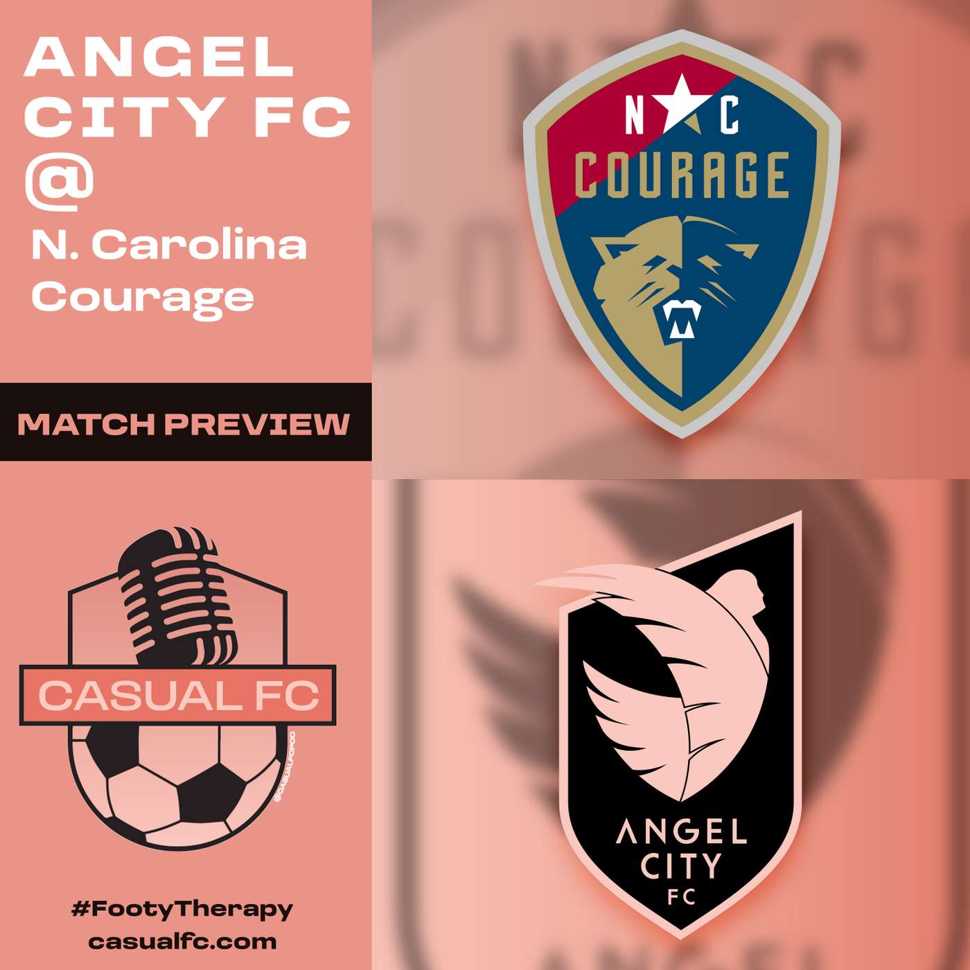 9/13 Angel City FC at North Carolina Courage