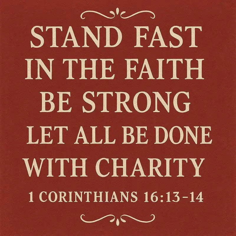 1st Corinthians 16