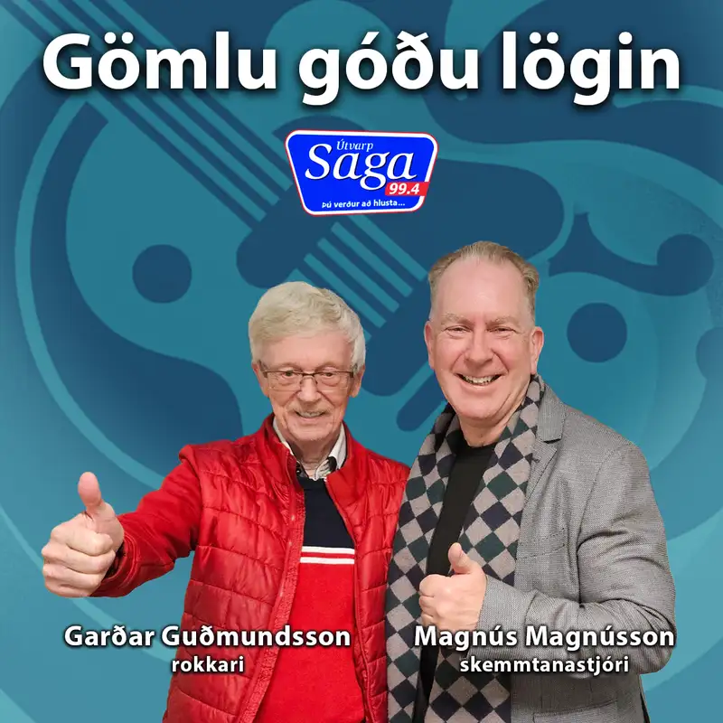 Magnús Magnússon og Garðar Guðmundsson rokkari með gömlu góðu lögin