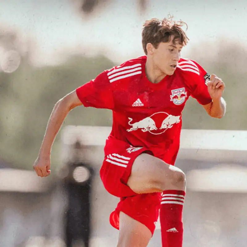 Pittsburgh area native Tanner Rosborough is running with the Red Bulls