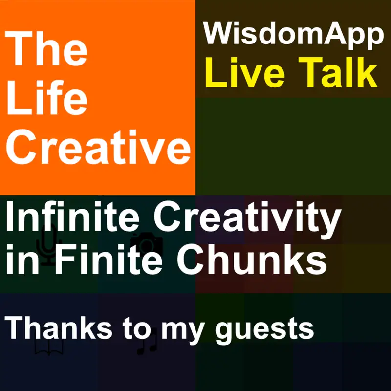 Wisdom live talk - Infinite creativity in finite chunks