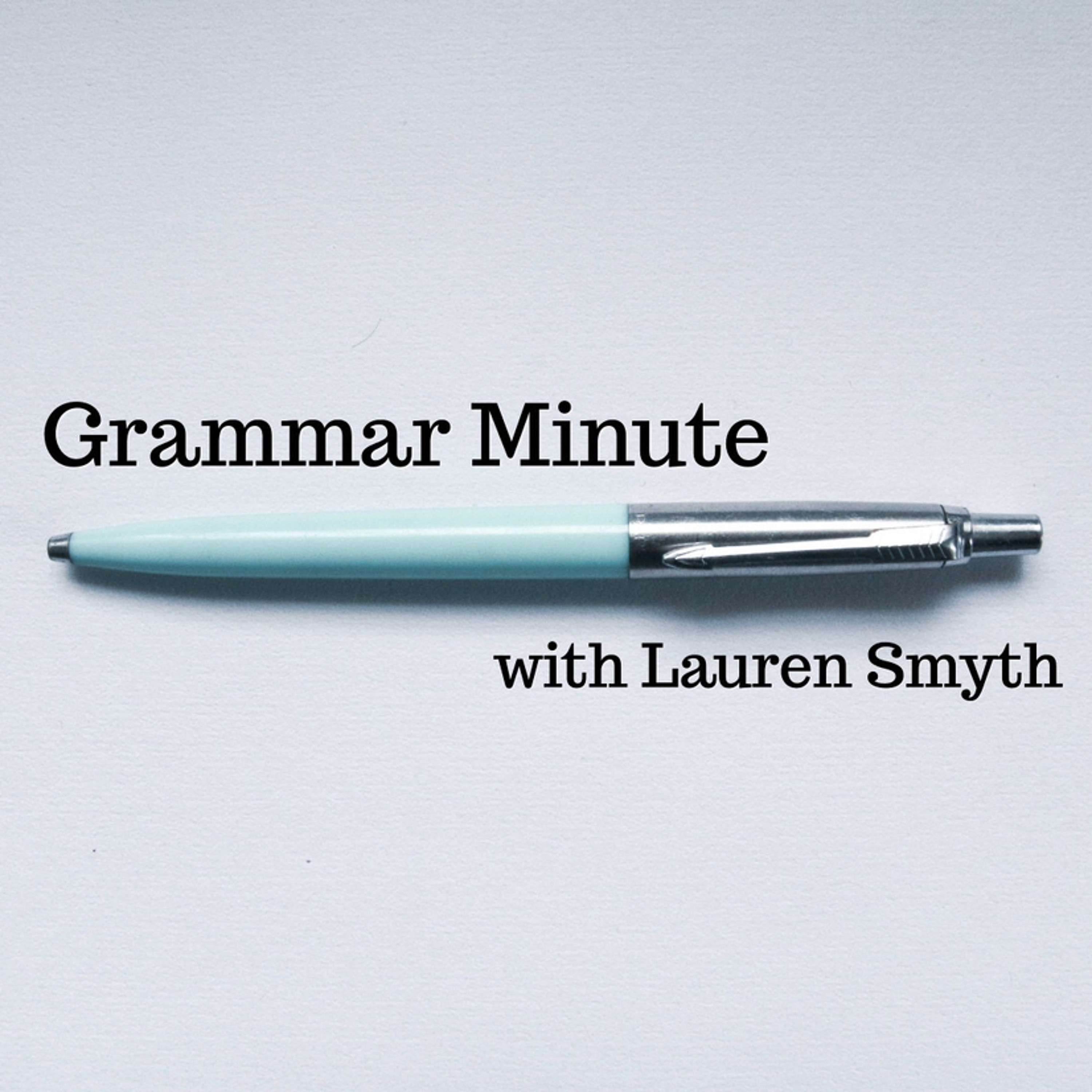 Grammar Minute: Parentheses: In or Out