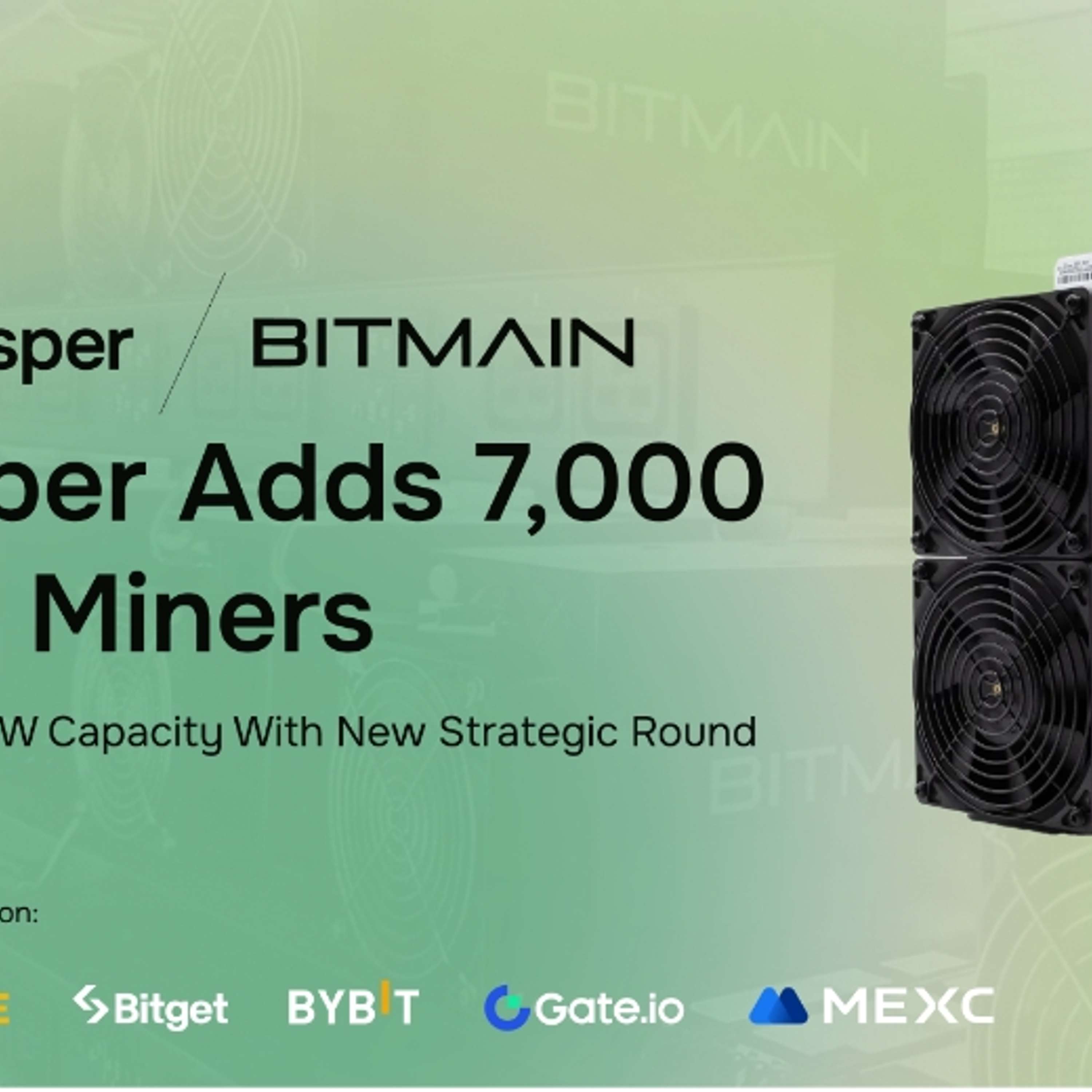 Prosper Acquires 7,000 ASIC Miners From BITMAIN And Secures Strategic Funding To Democratize Bitcoin