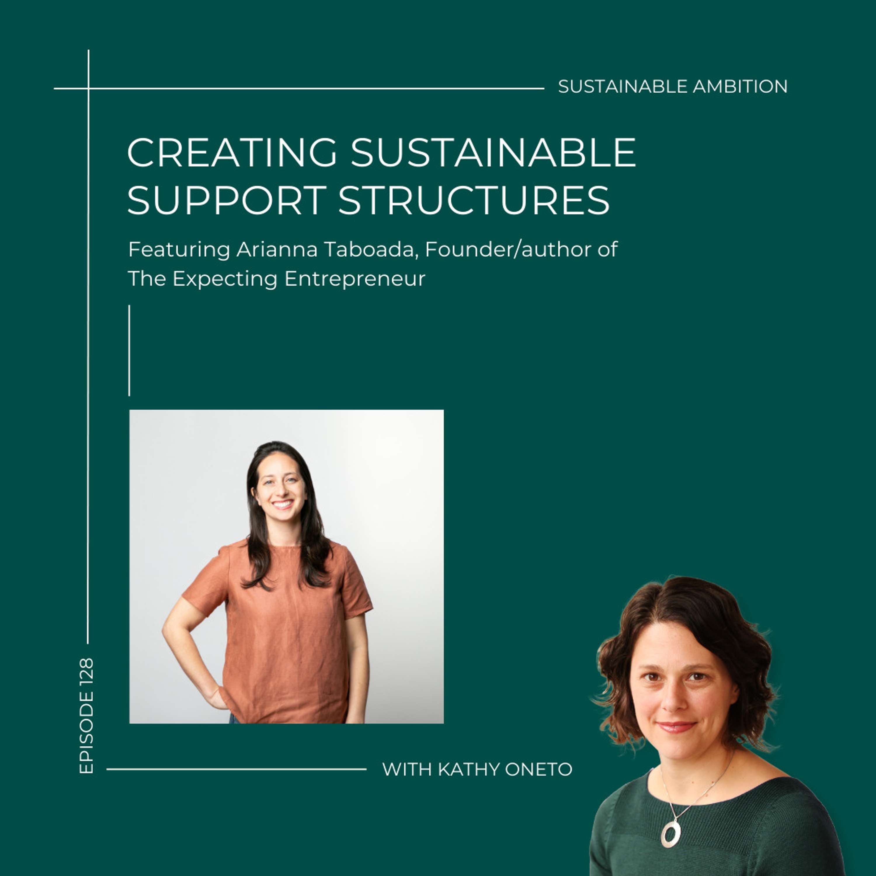 128. Creating Sustainable Support Structures with Arianna Taboada