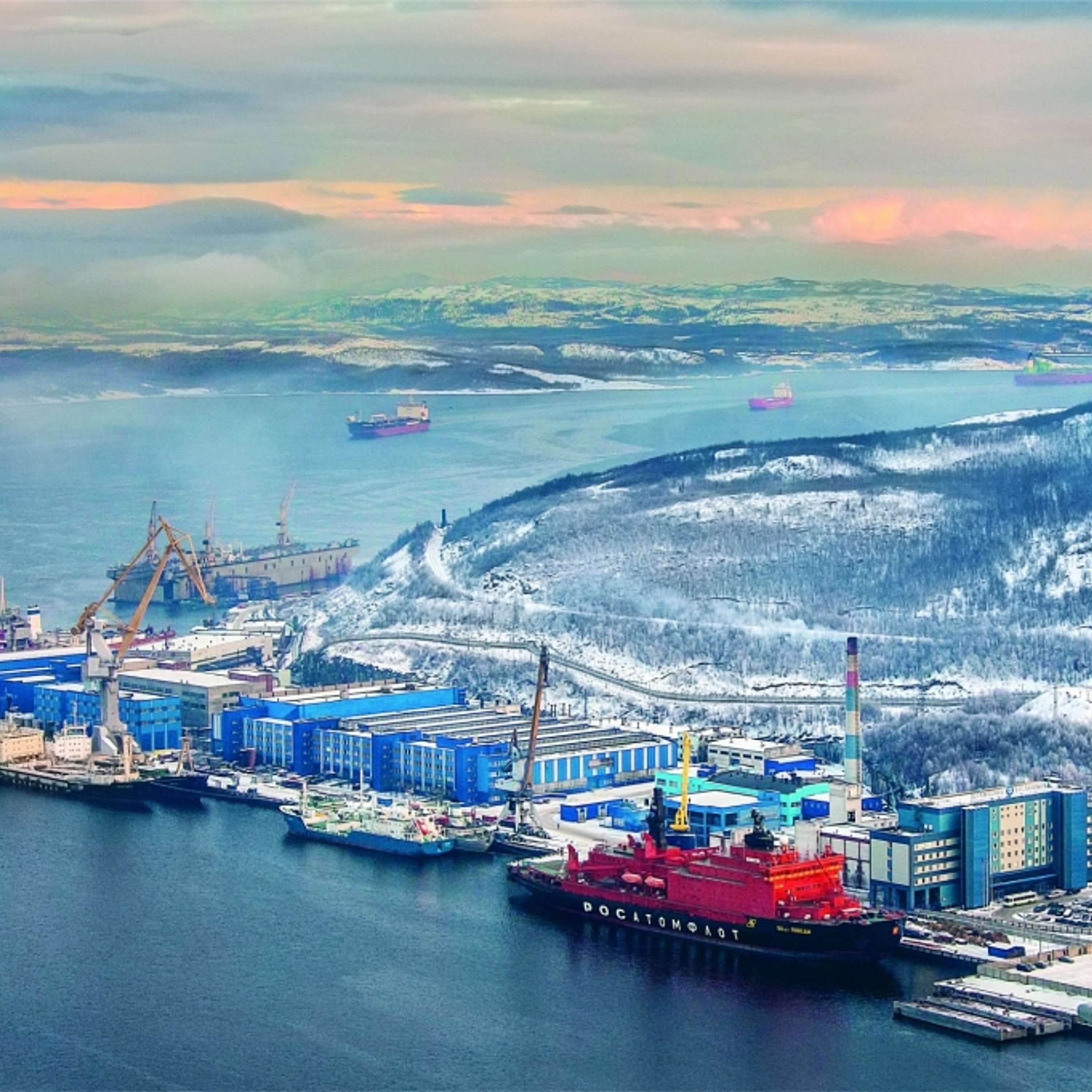 «Росатом» думает о строительстве верфи под Мурманском