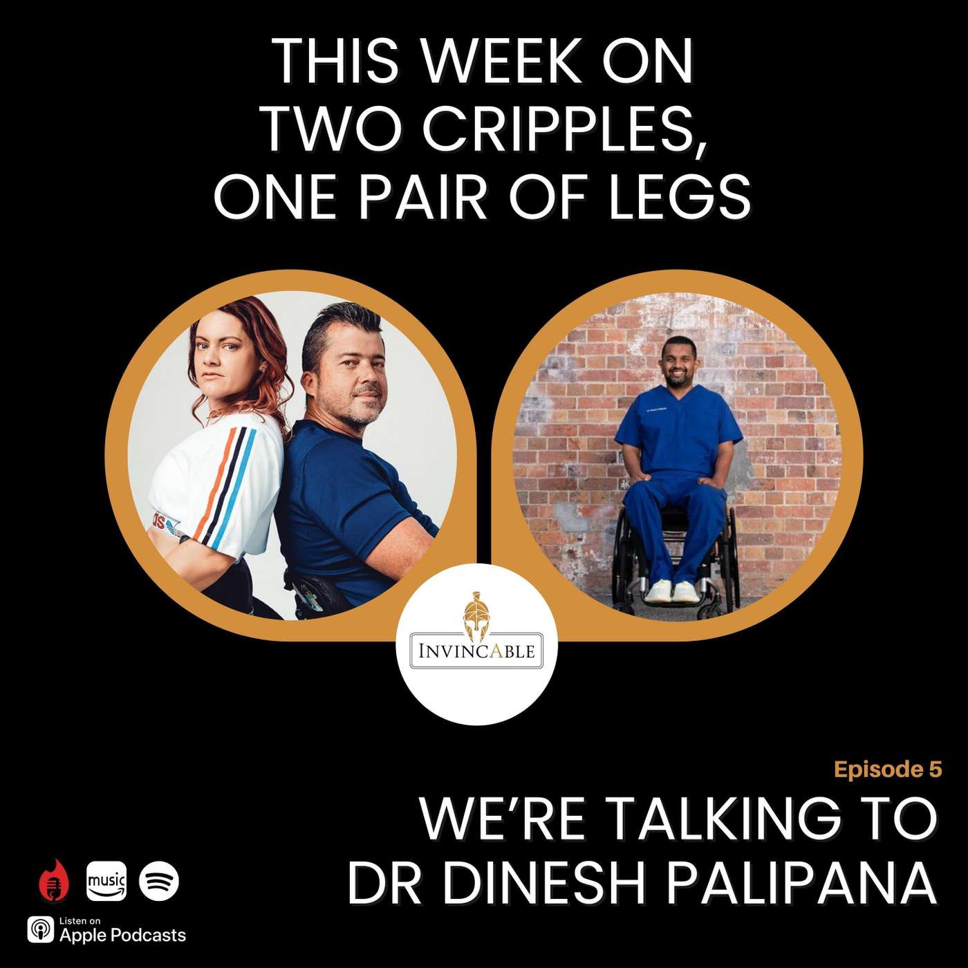 Two Cripples, One Pair of Legs