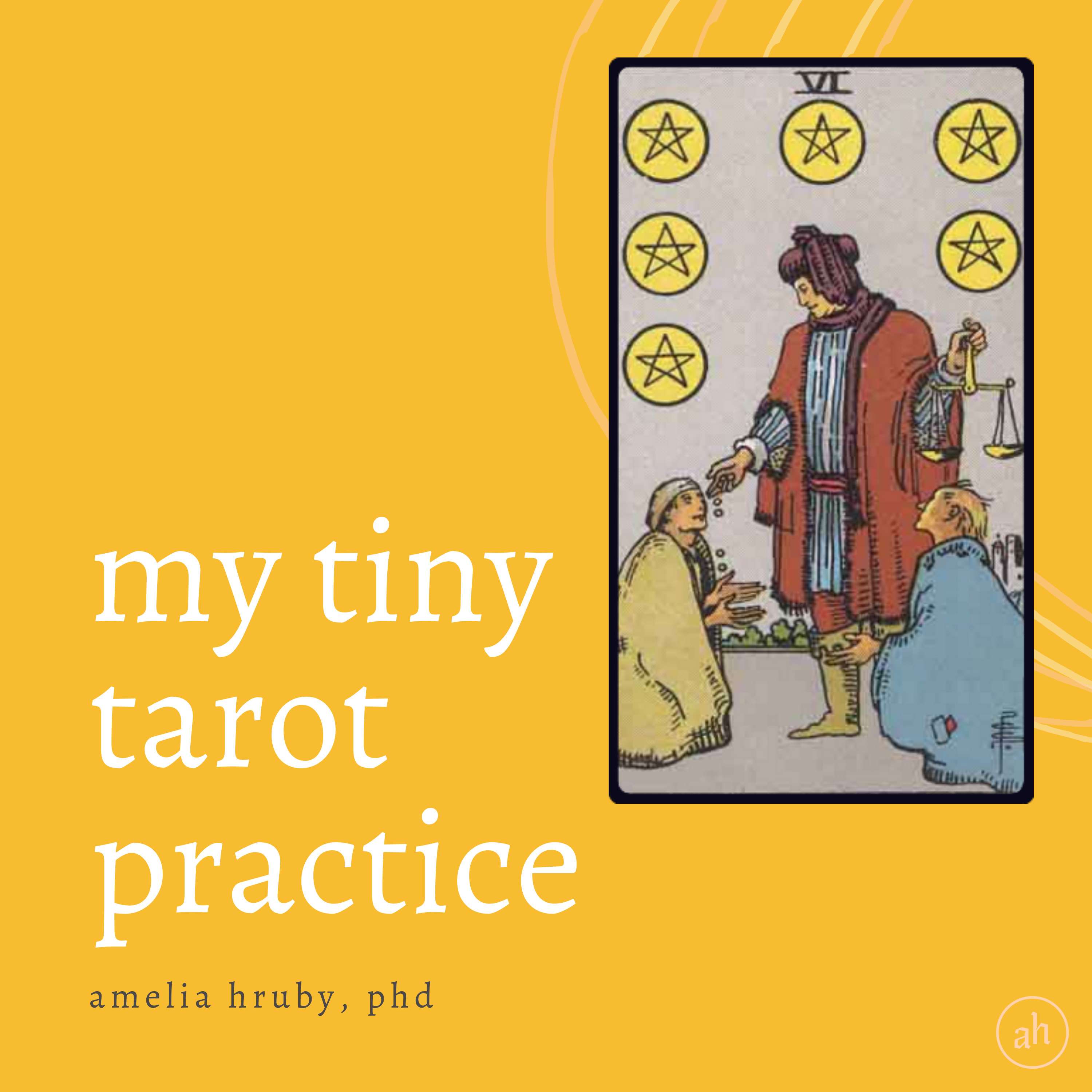 my tiny tarot practice