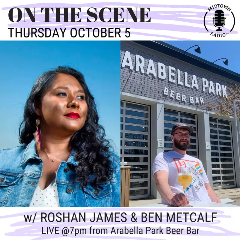 October 5, 2023 // Roshan James & Ben Metcalf LIVE @ Arabella Park