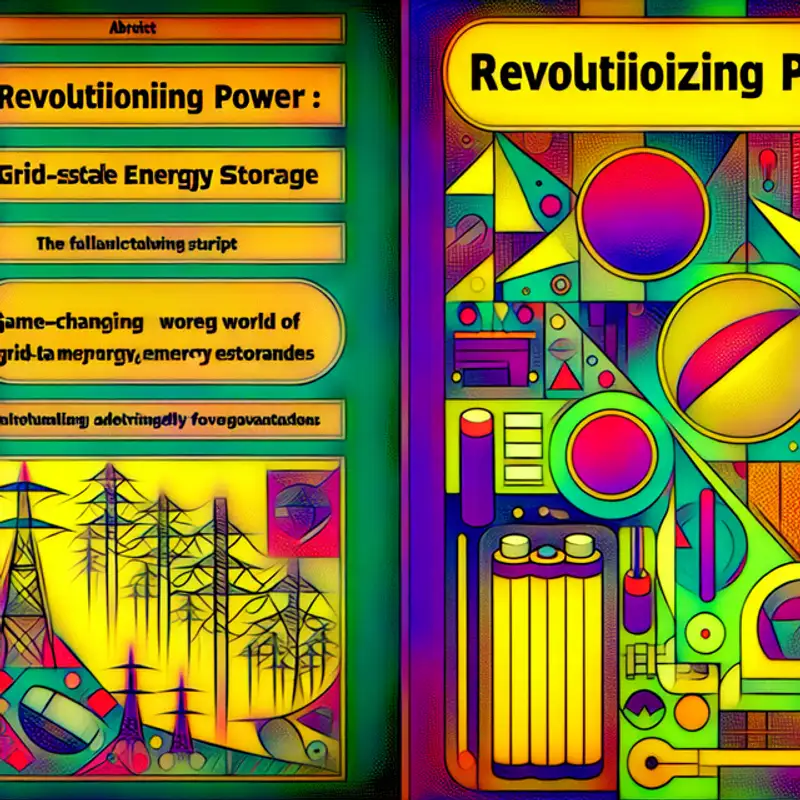 Revolutionizing Power The Game Changing World of Grid Scale Energy Storage