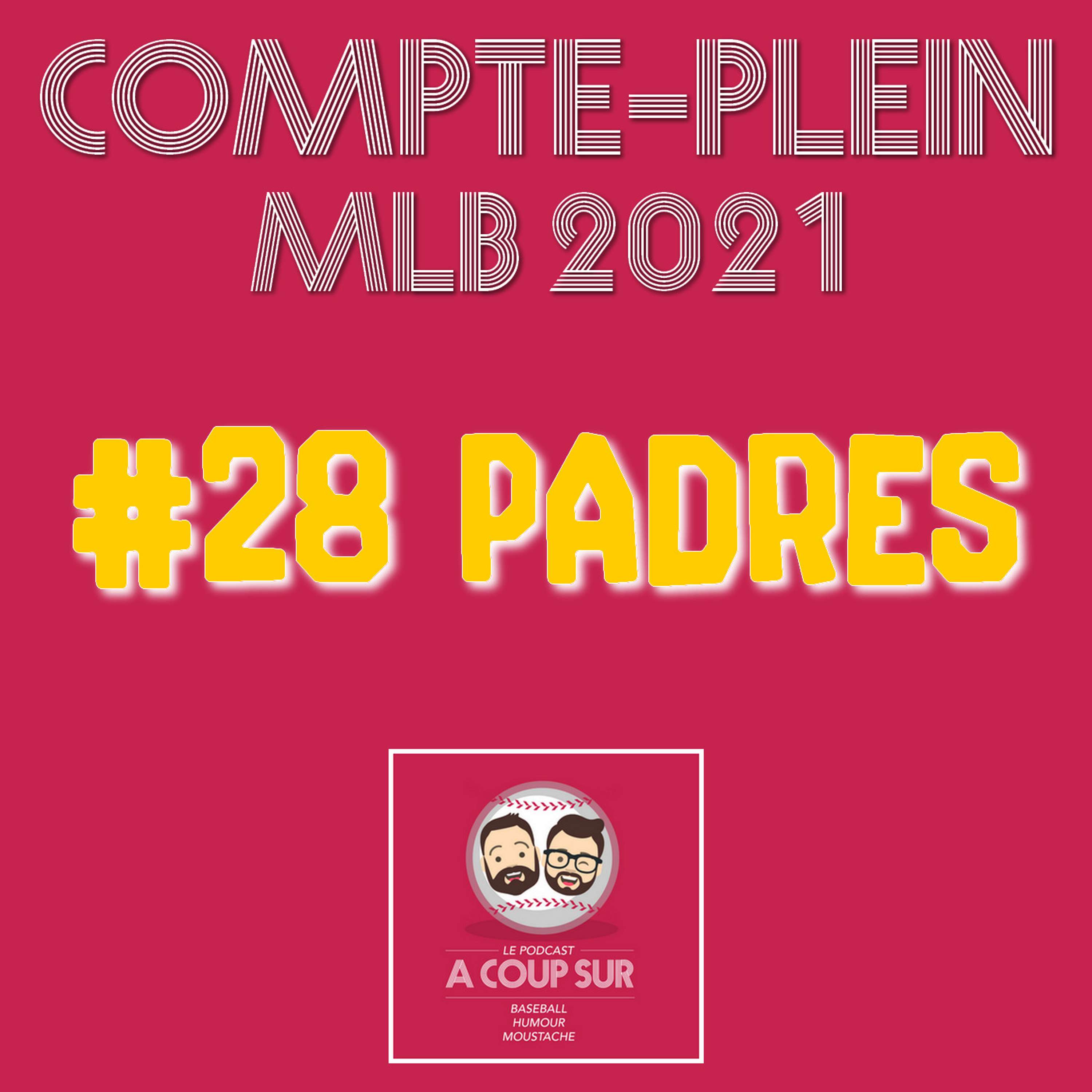 Saison 2021 - San Diego Padres - Compte Plein