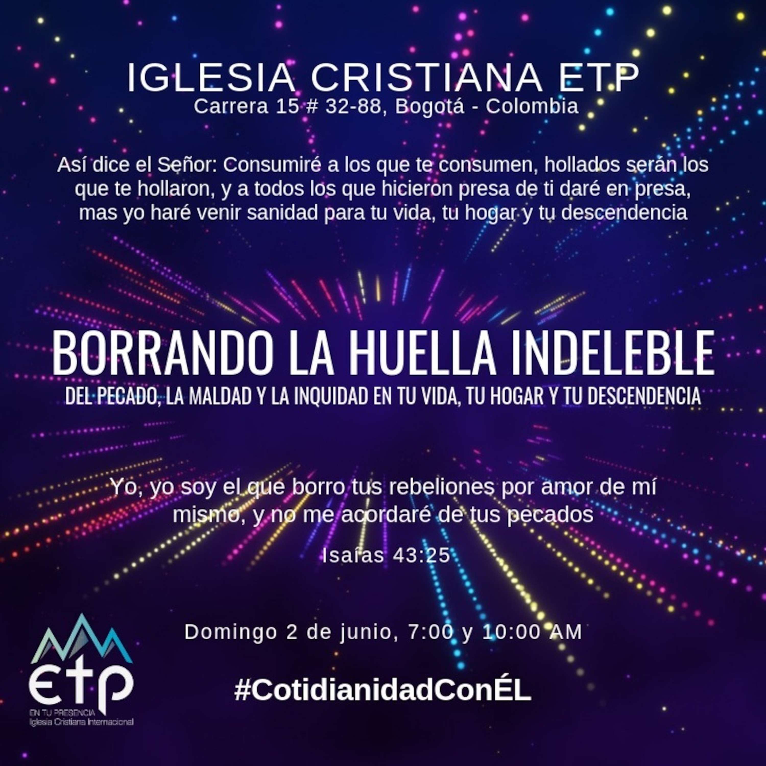 Borrando las huellas indelebles en tu vida, tu hogar y tu descendencia