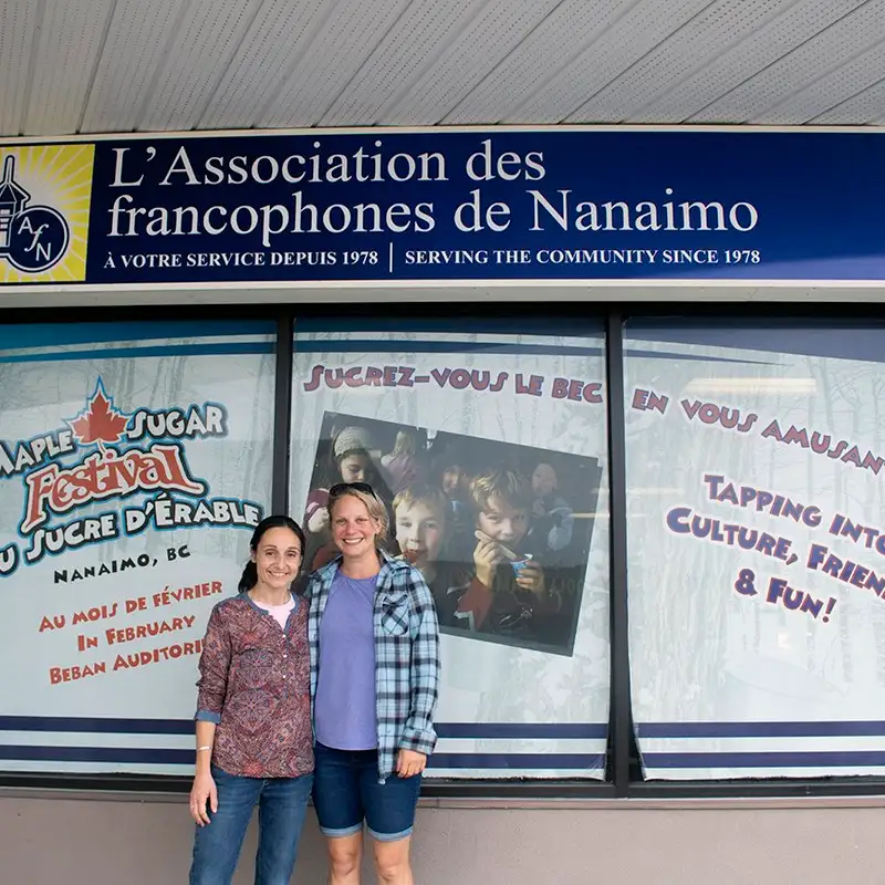 Nanaimo recognized as a Welcoming Francophone Community