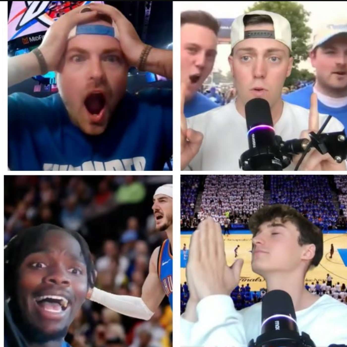 OKC Thunder Superfan Talks Game 7 Win