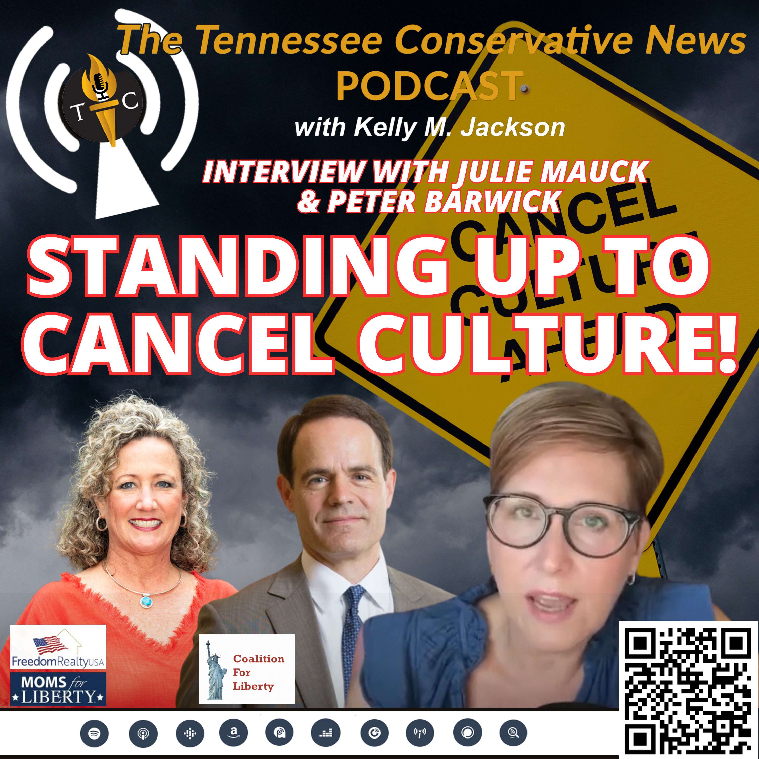 Julie Mauck and Peter Barwick: Standing Up To Cancel Culture!