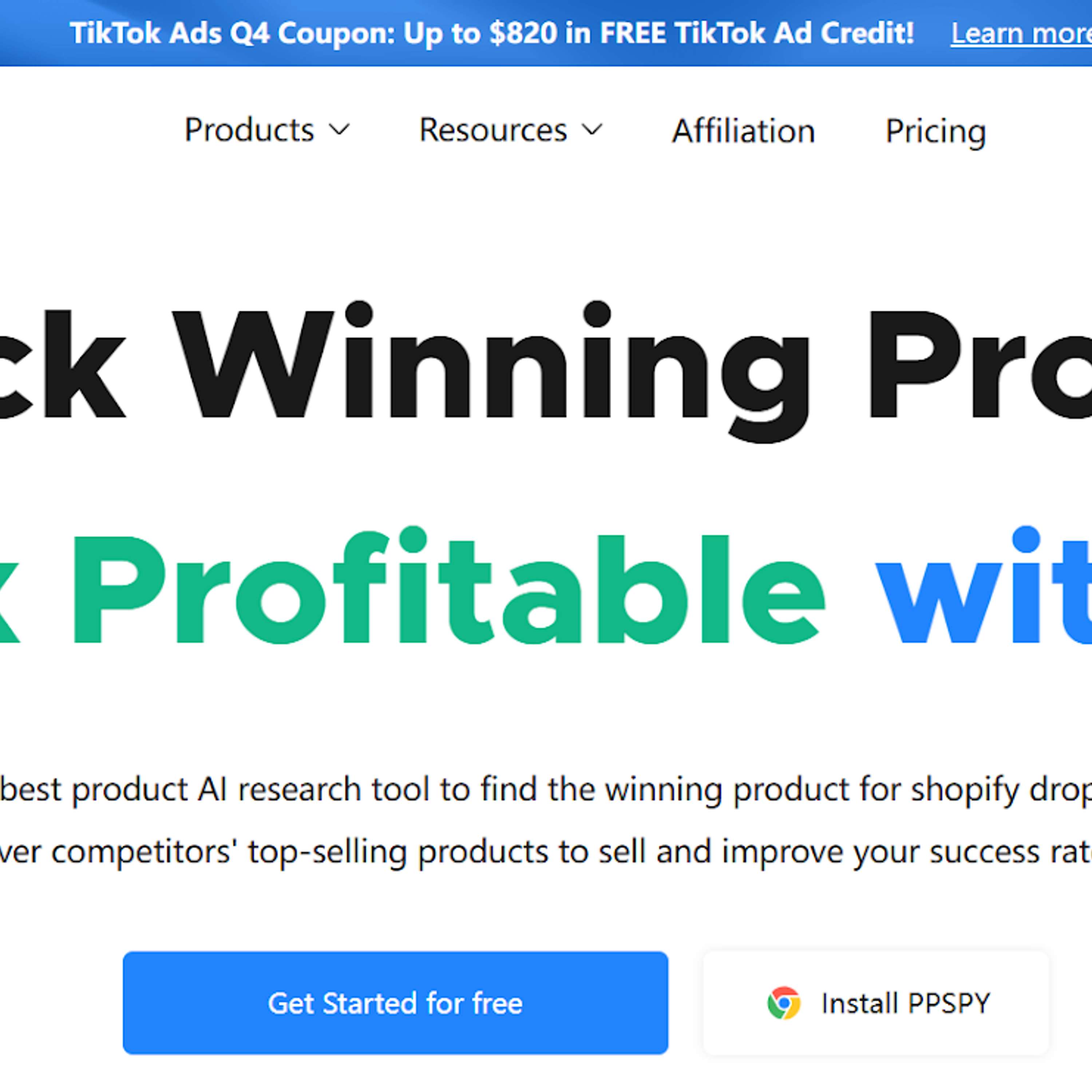 PPSPY Review: AI-Powered Shopify Spy Tool for Winning Products