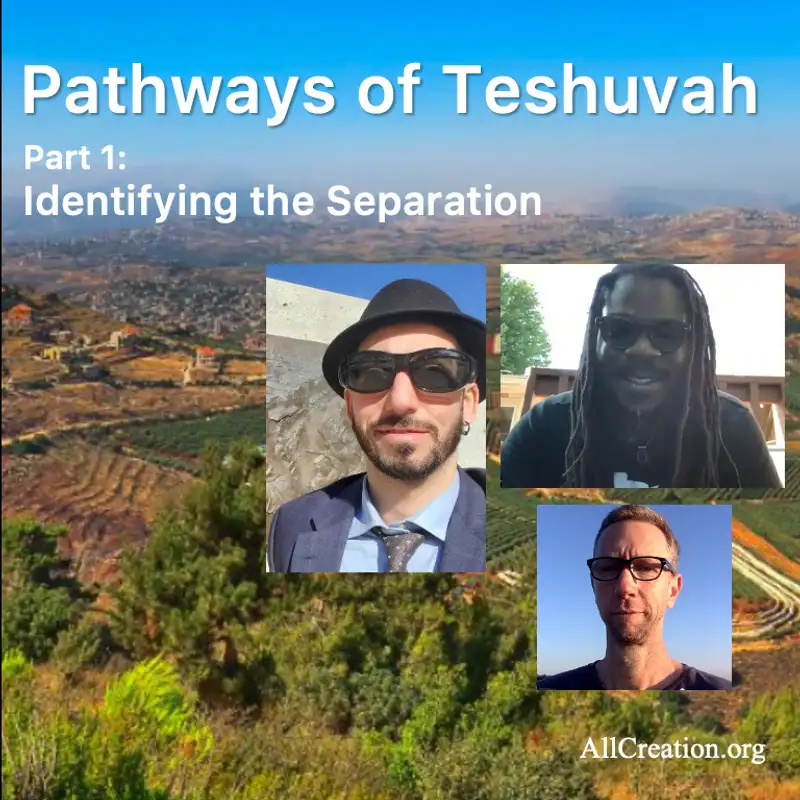 Pathways of Teshuvah, 1of3: Identifying the Separation