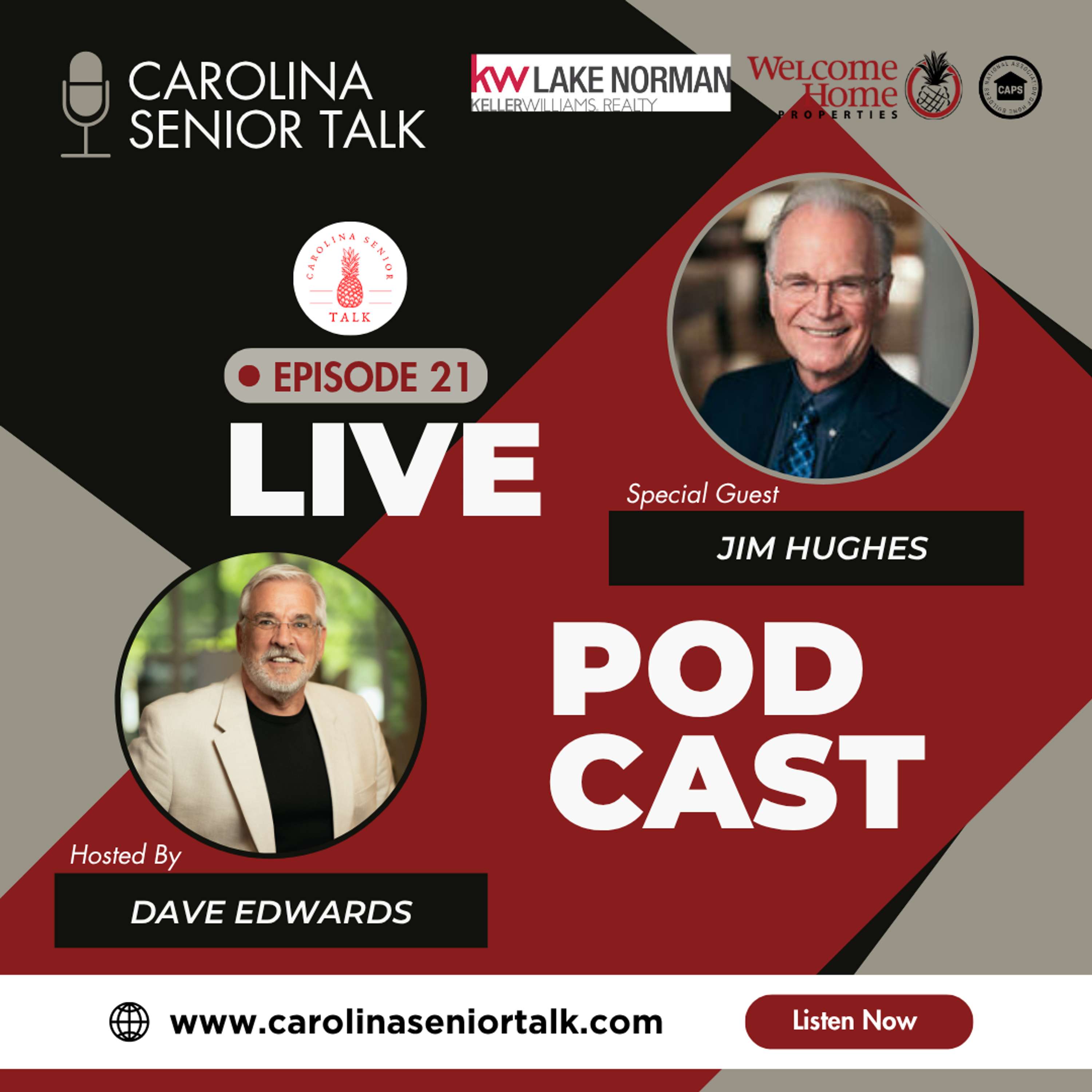 Episode Twenty-One: Scam-Proof Your Golden Years: Jim Hughes on Identity Theft & Senior Cyber Safety Episode Twenty-One: Scam-Proof Your Golden Years: Jim Hughes on Identity Theft & Senior Cyber Safety