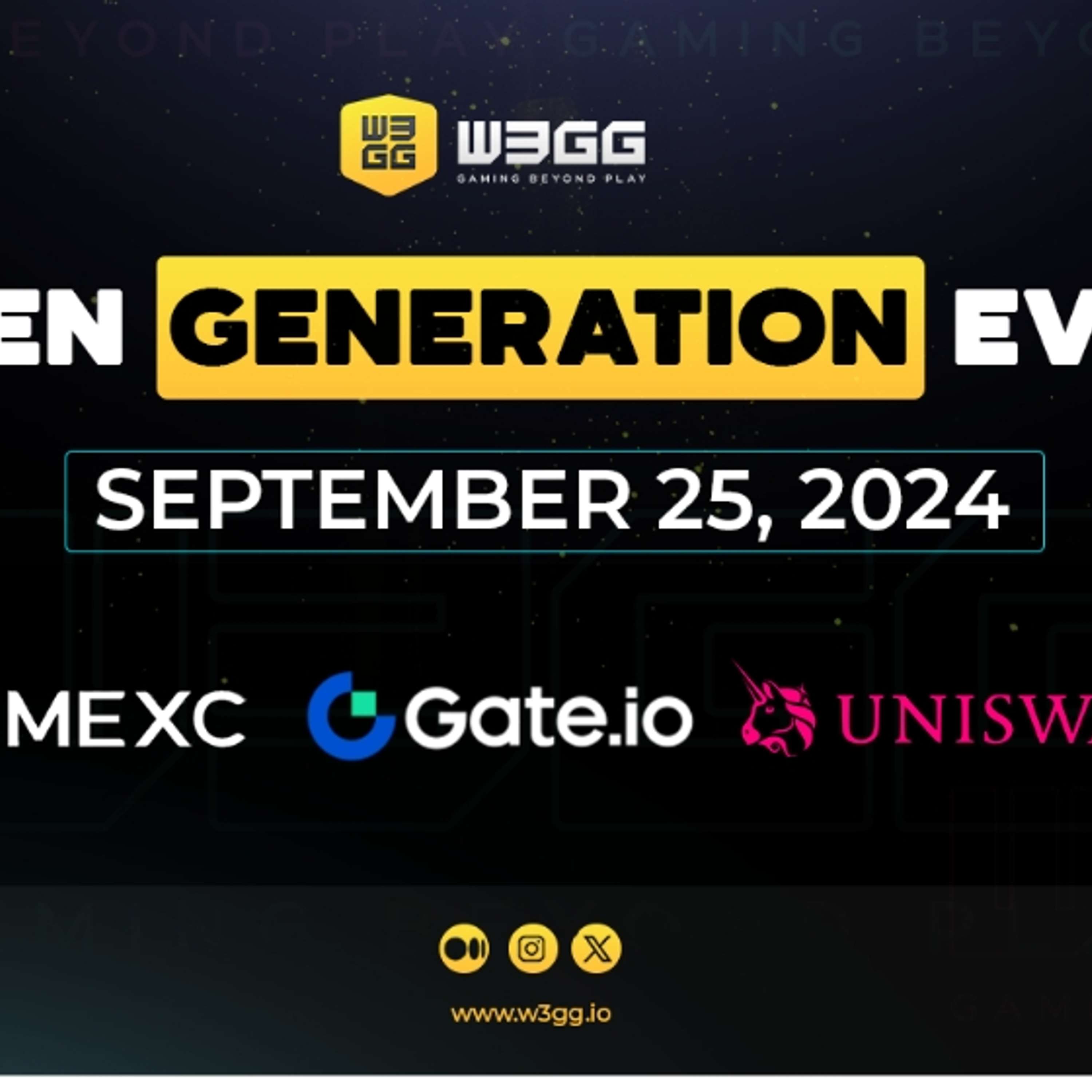 W3GG Token To Be Listed On Gate.io, MEXC, And Uniswap, Leading The Future Of Web3 Gaming
