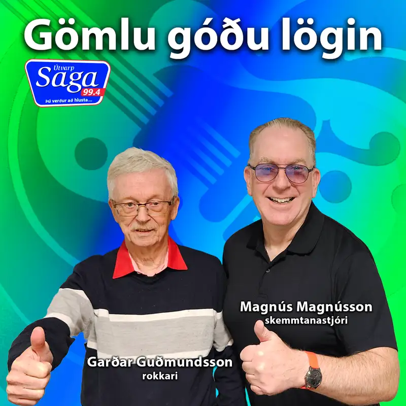 Maggi Magg og Garðar Guðmundsson rokkari