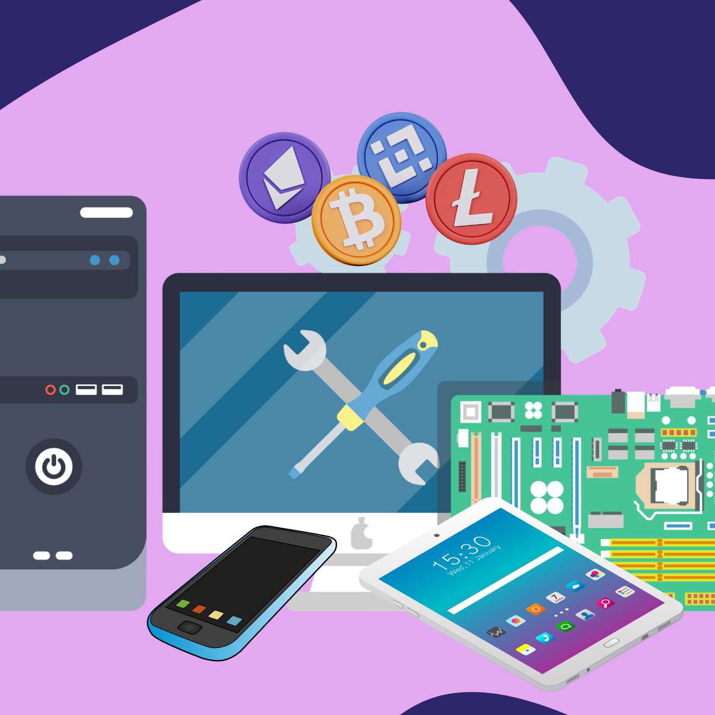 Educational Byte: What Hardware Devices Do You Need to Use Crypto?