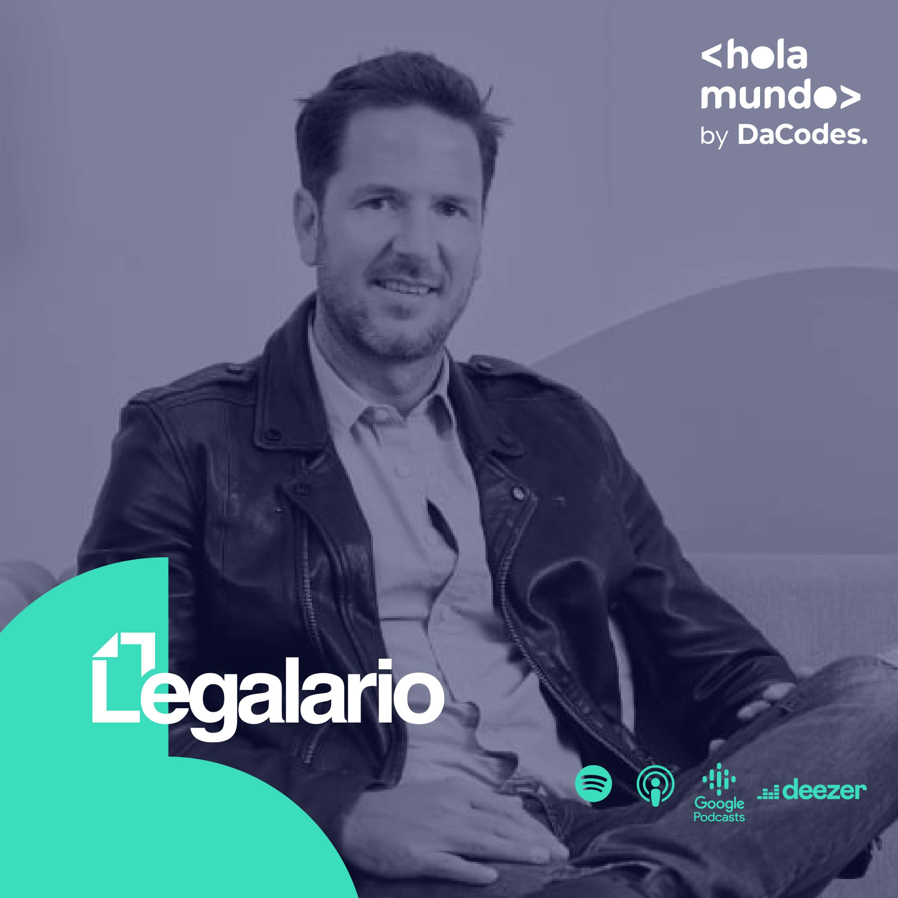 Hola Mundo #26 con Rodrigo Gómez, CEO y Fundador de Legalario: Legaltech, identidad y firma Digital y digitalización de la industria legal