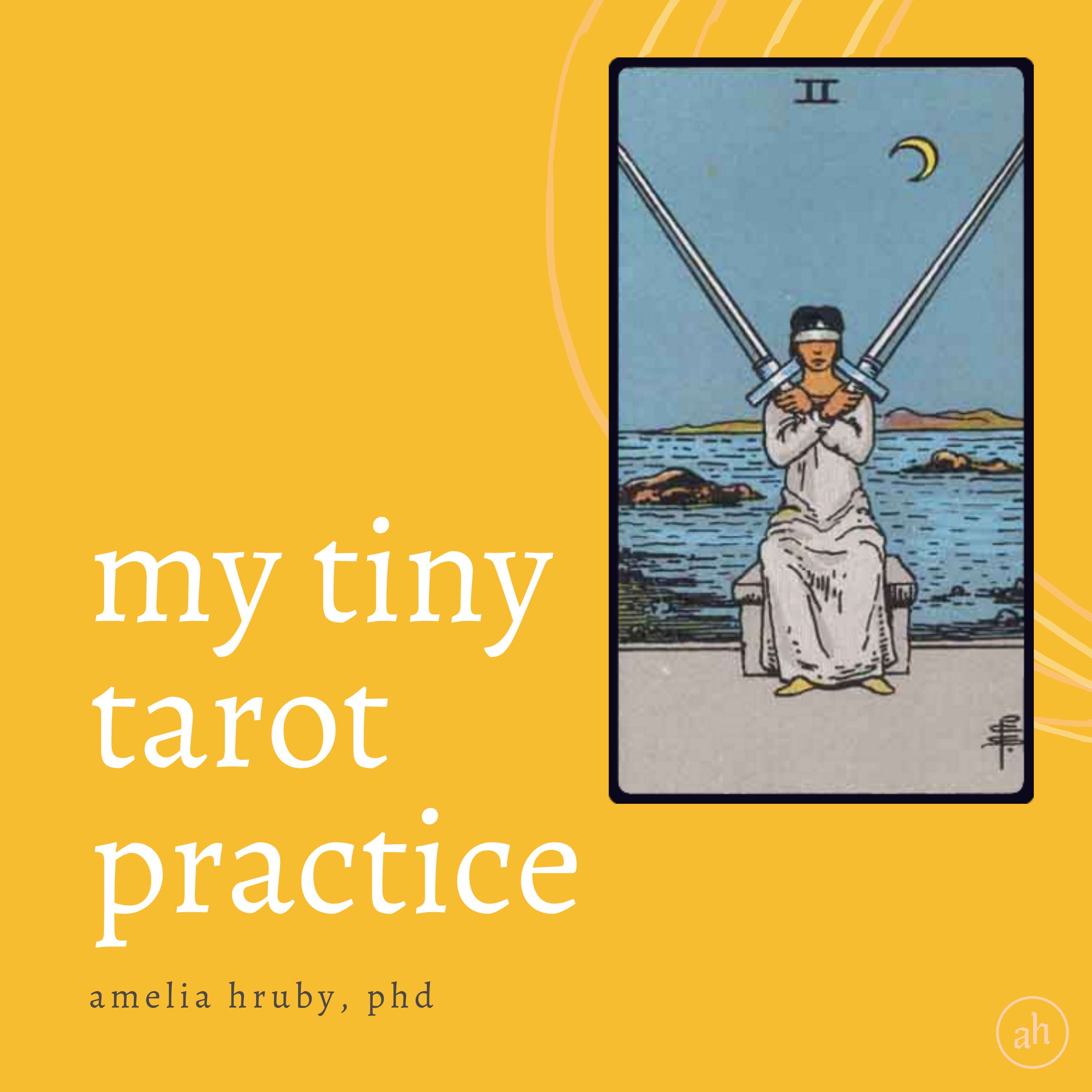 my tiny tarot practice