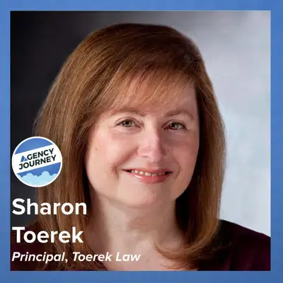 Artwork for Avoiding Legal Pitfalls for your Agency with Sharon Toerek