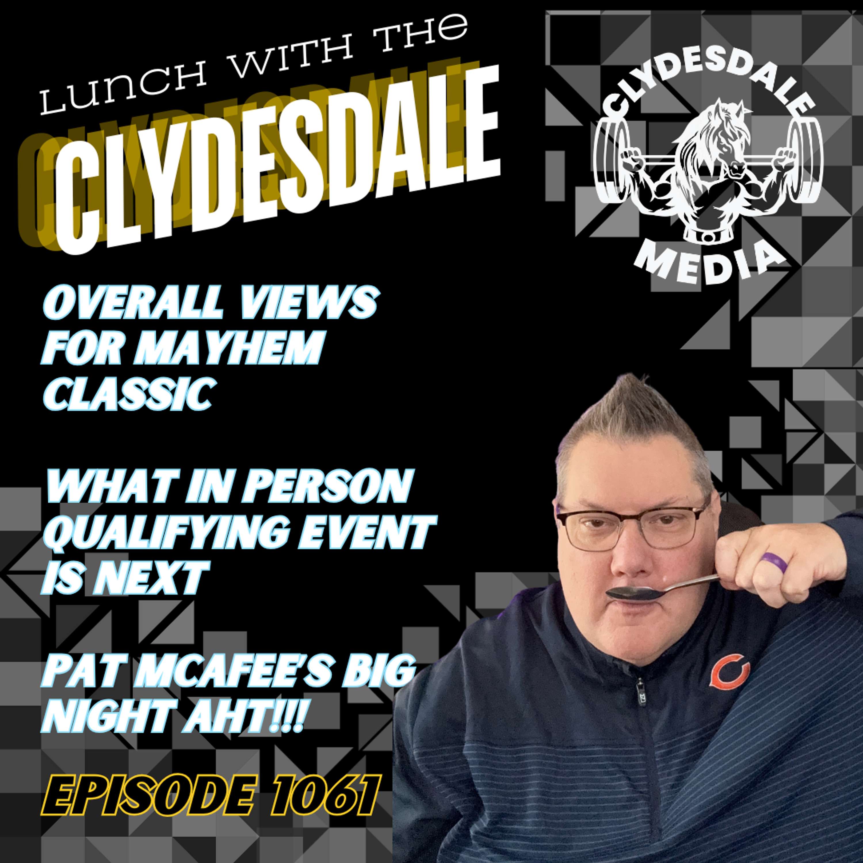 Lunch with the Clydesdale - Who was your inspiration?
