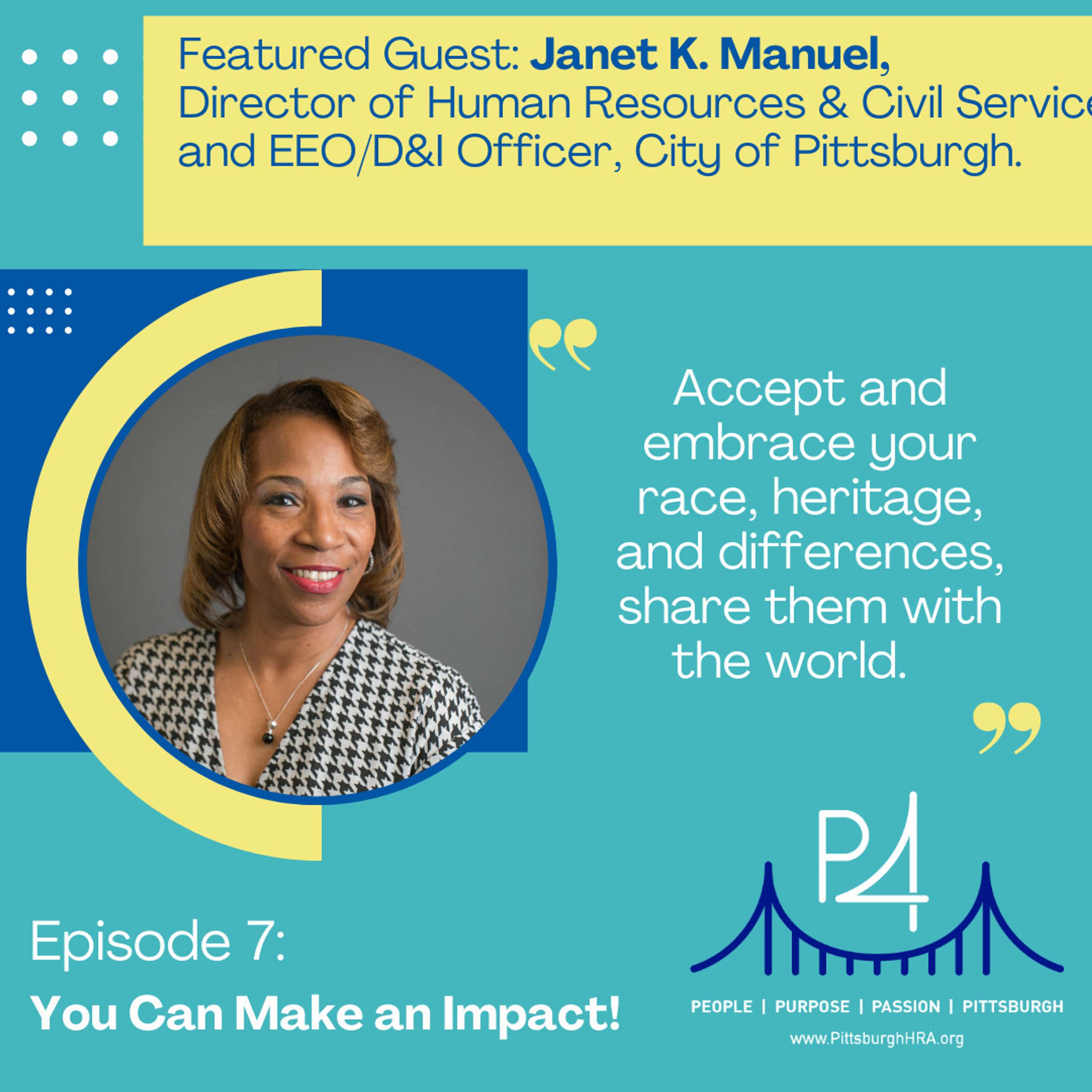 PHRA - P4:  People, Purpose, Passion, Pittsburgh