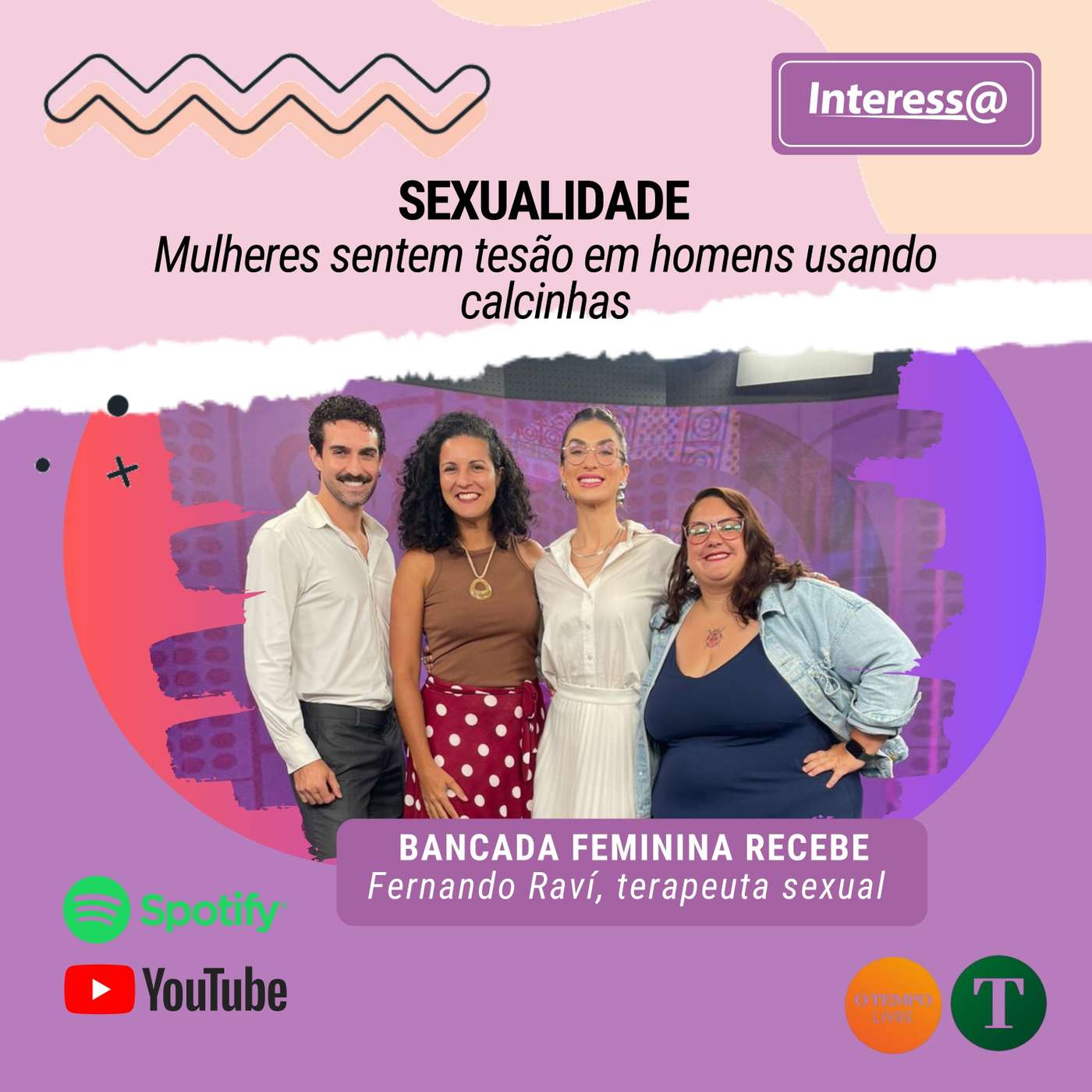 Mulheres sentem tesão em homens usando calcinhas