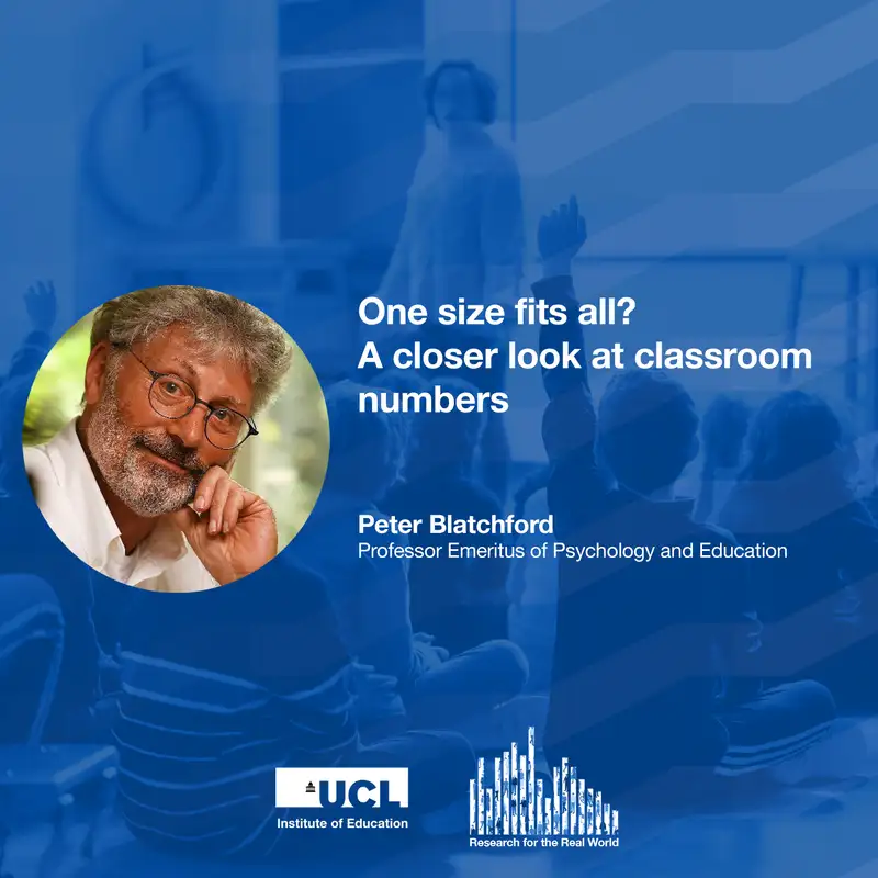 One size fits all? A closer look at classroom numbers | Research for the Real World