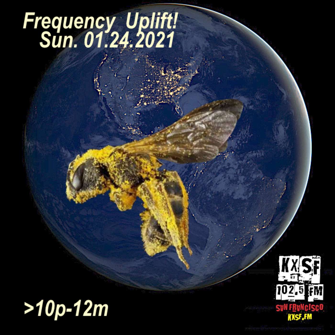 FREQUENCY UPLIFT !   SUN. 01.24.2021  ...some pollen episode artwork