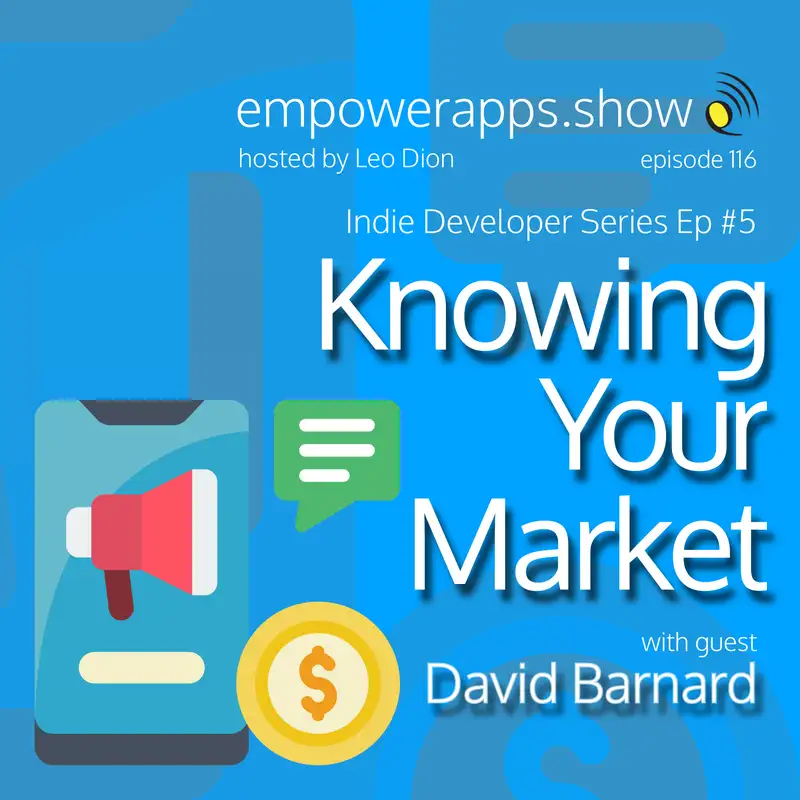 Indie Dev #5 - Knowing Your Market with David Barnard