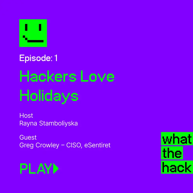 Episode 1: Hackers Love Holidays with Greg Crowley