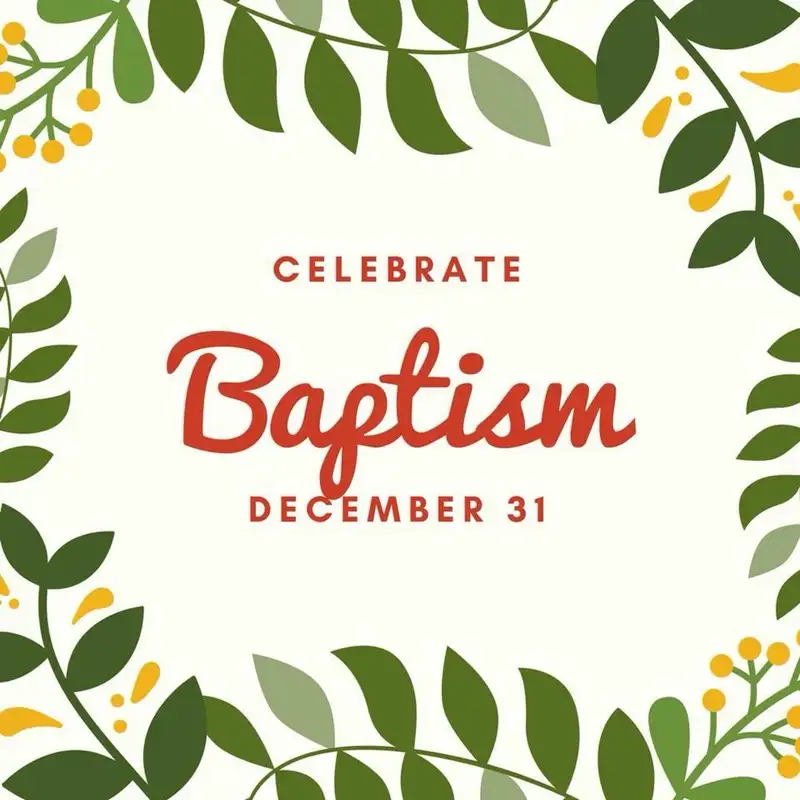 12.31.17 - Baptism Sunday - Katie Castro